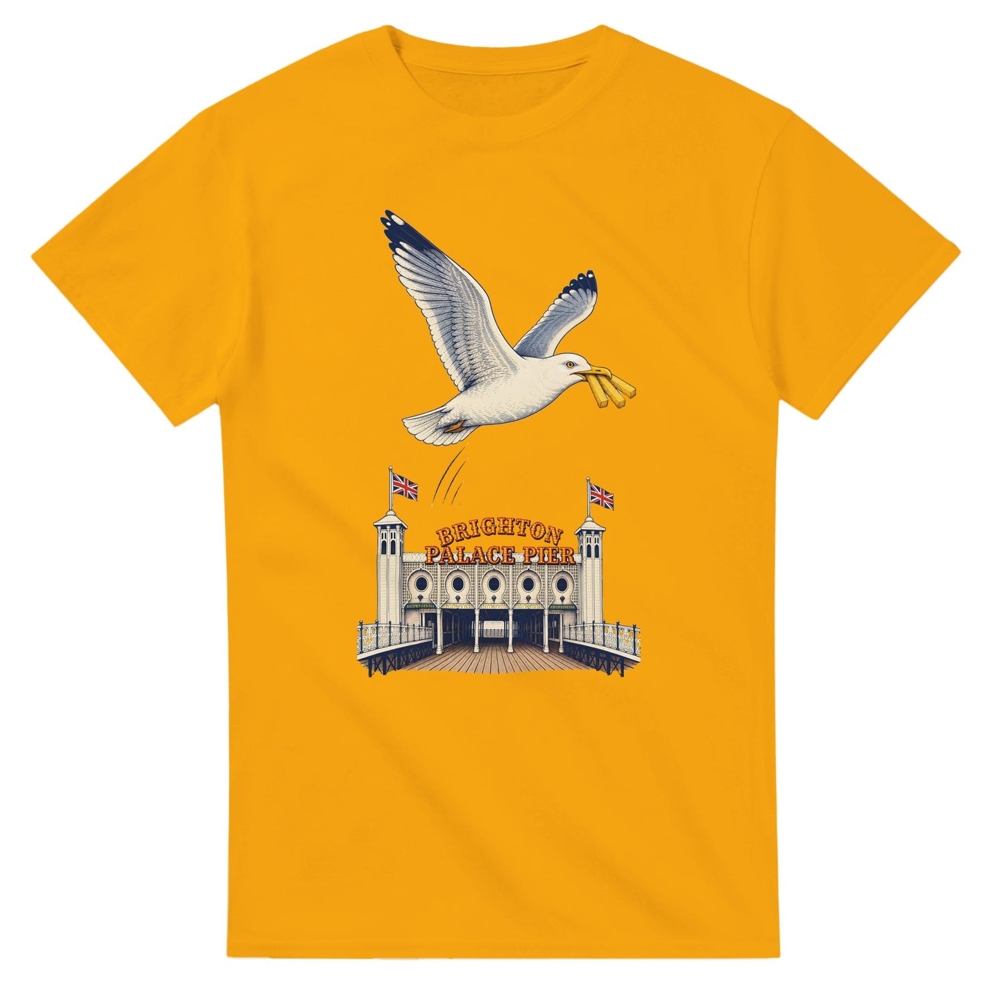 Brighton Palace Pier Chip Heist T-shirt — product view 14
