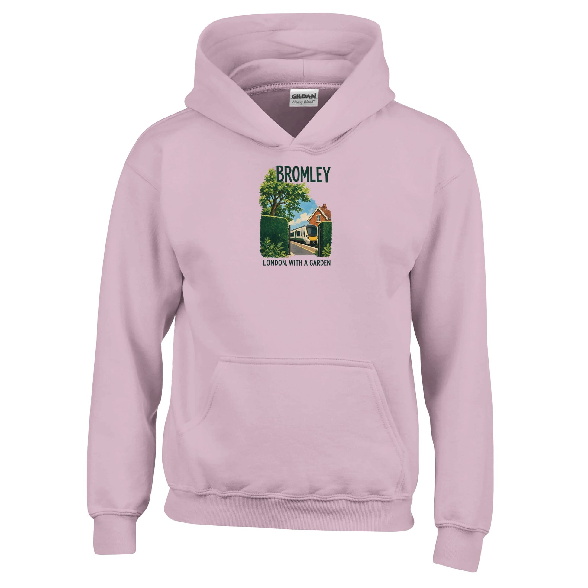 Bromley: London with a Garden Kids' Hoodie — product view 5
