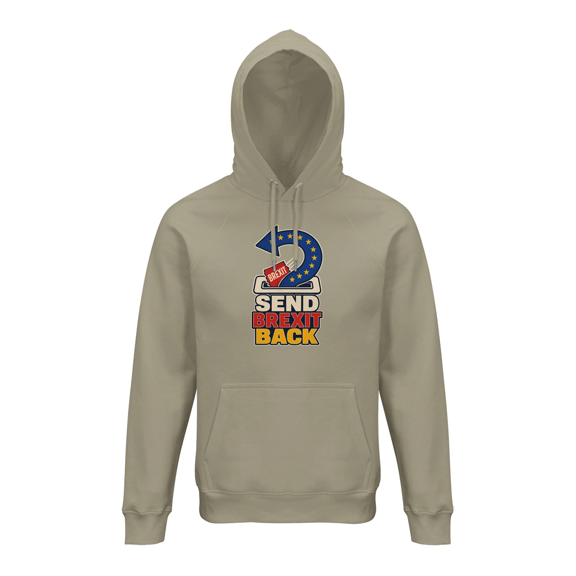 Send Brexit Back Pro-EU Graphic Hoodie — product view 3