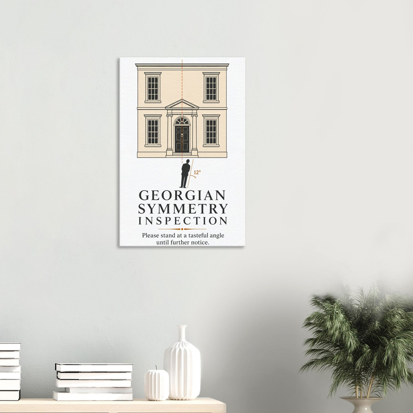 Georgian Symmetry Inspection — Bath Canvas — product view 4