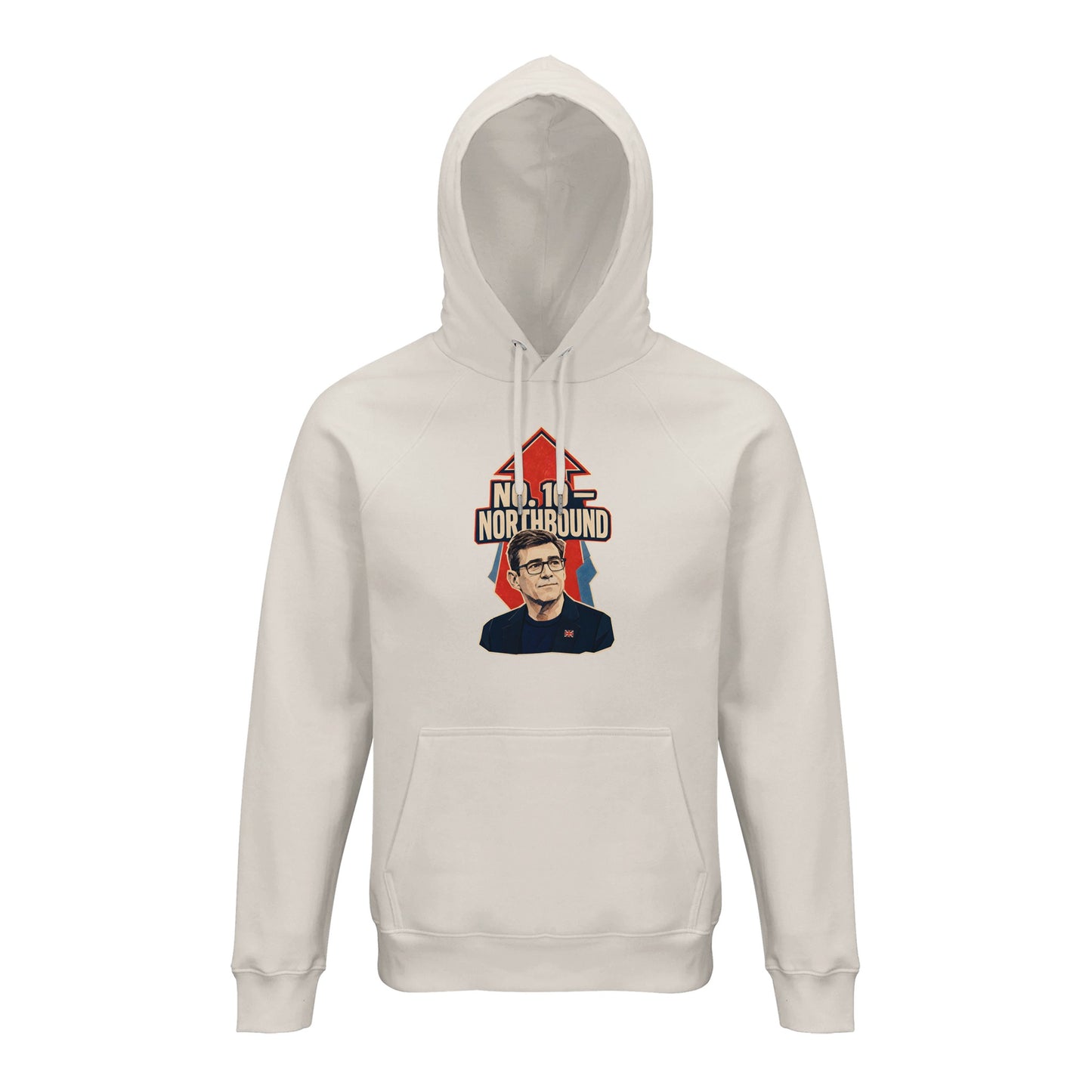 No. 10 — Northbound Andy Burnham Political Satire Hoodie — product view 1