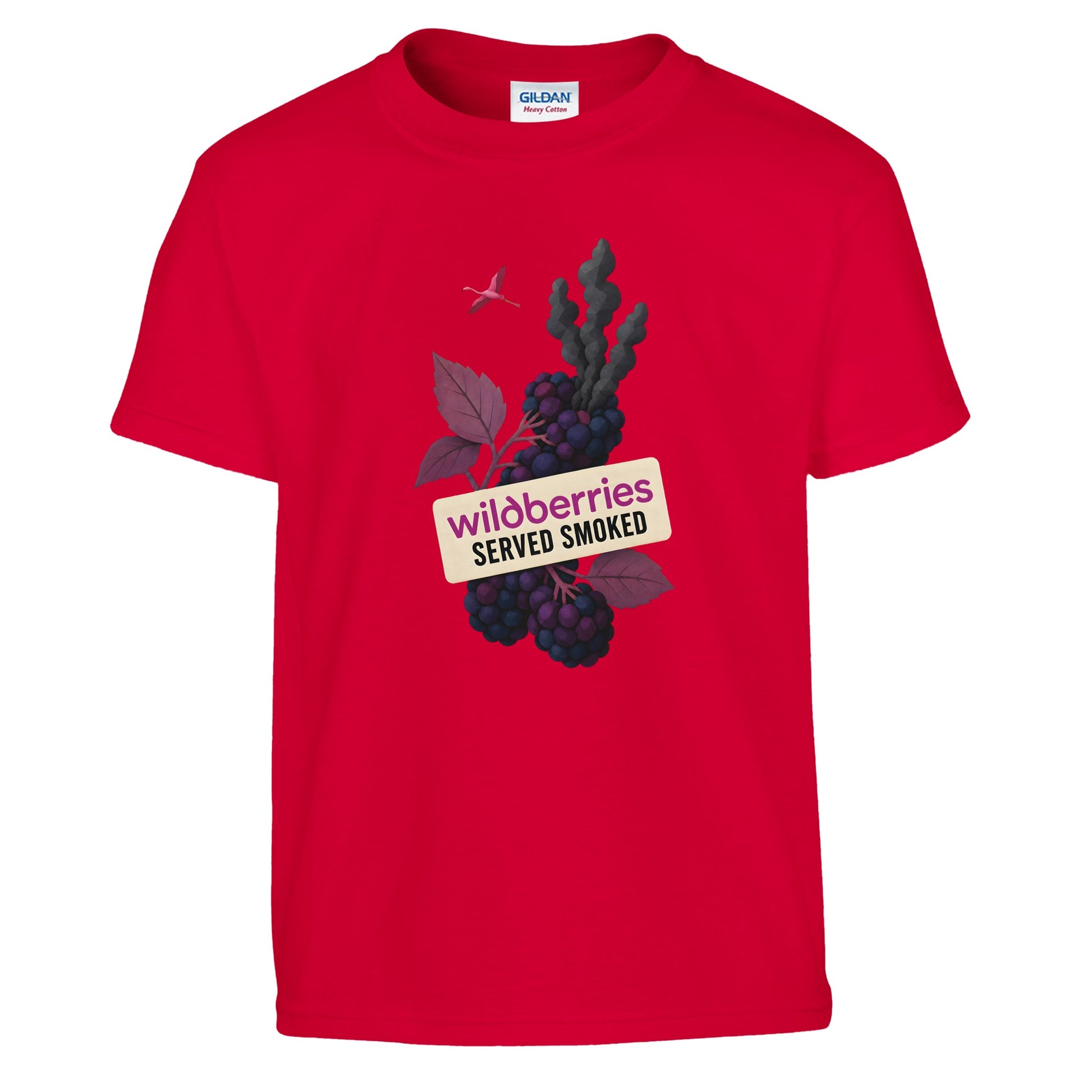 Wildberries, Served Smoked Kids' T-shirt — product view 5