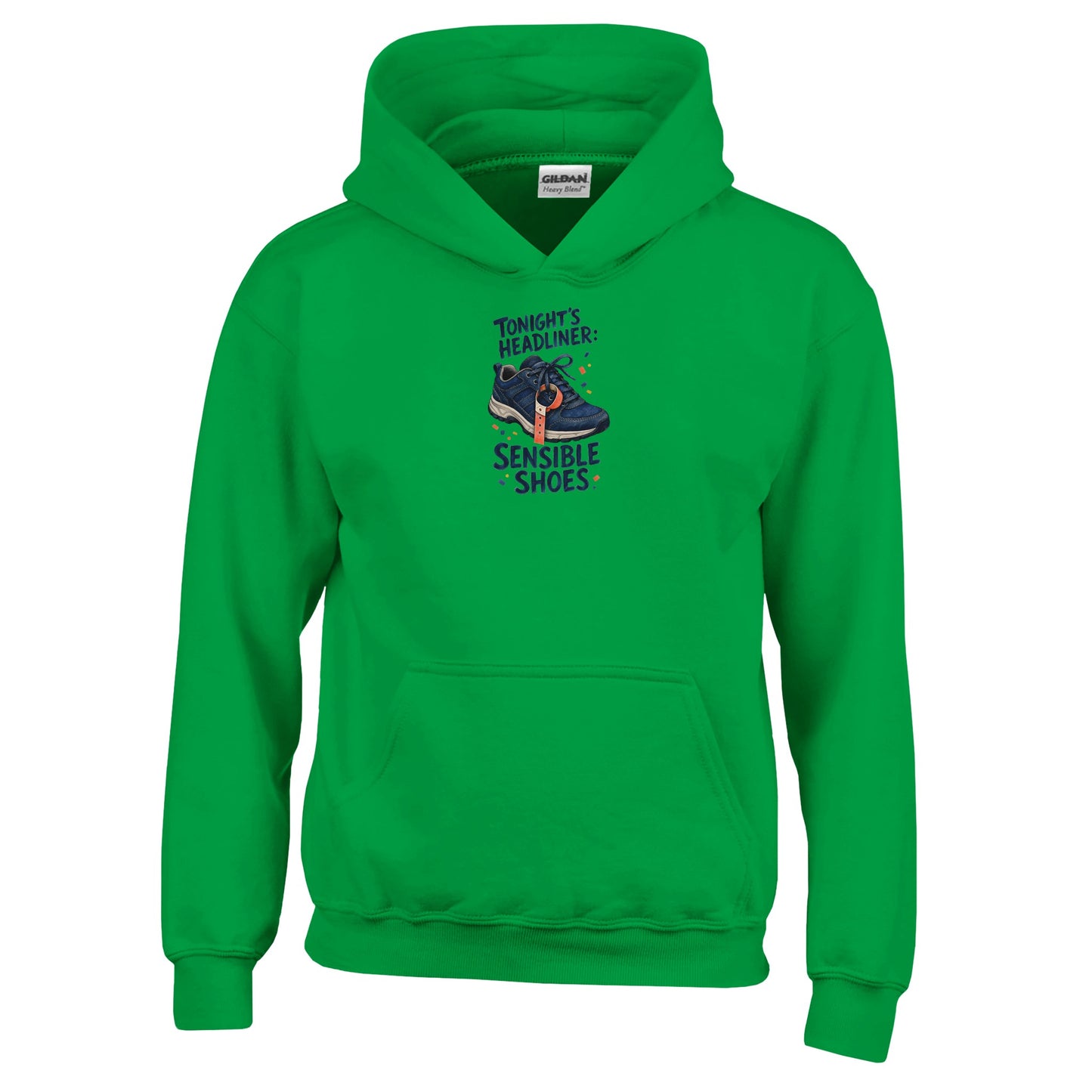 Tonight's Headliner: Sensible Shoes Concert Kids' Hoodie — product view 8