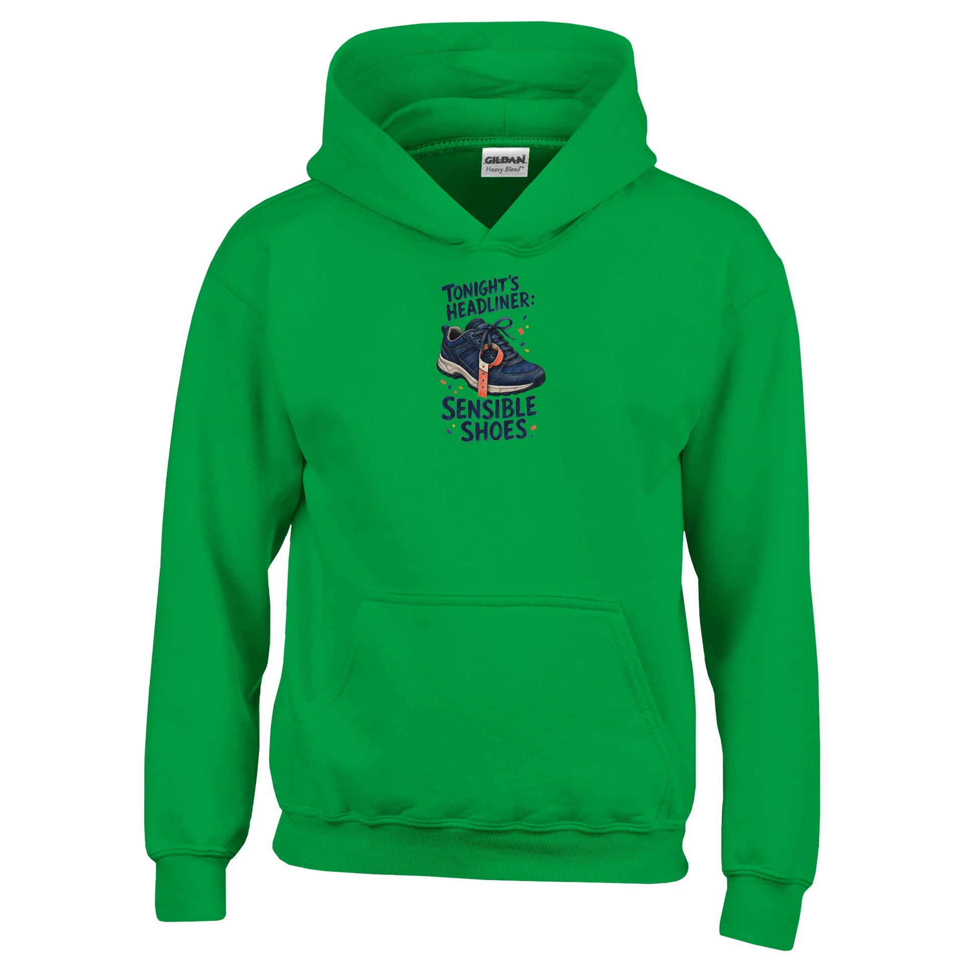 Tonight's Headliner: Sensible Shoes Concert Kids' Hoodie — product view 8