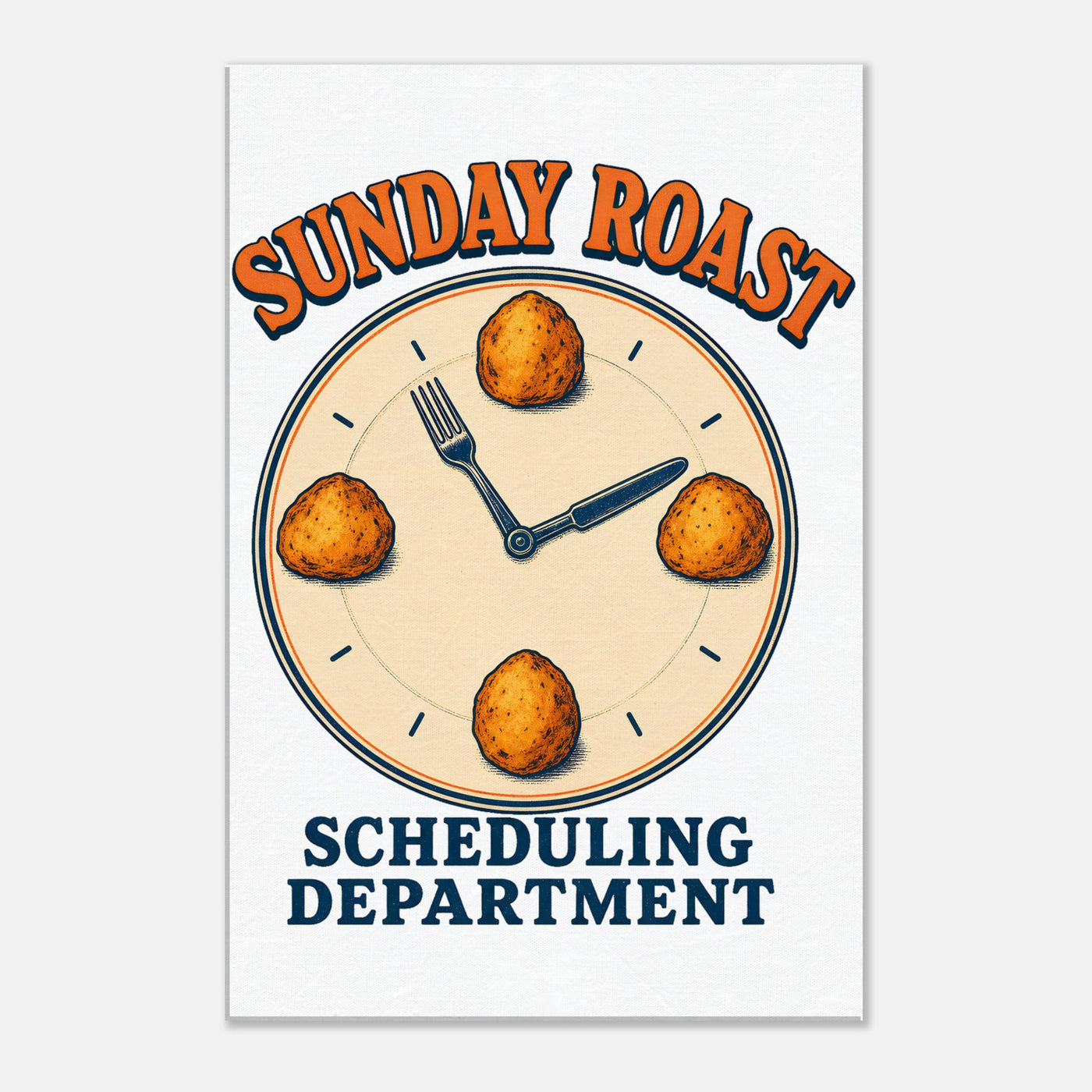 Sunday Roast Scheduling Department Canvas