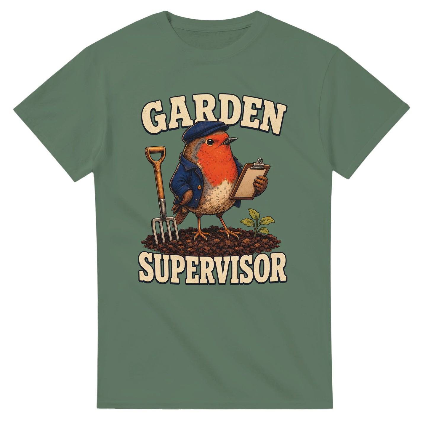 Garden Supervisor Robin T-shirt — product view 13