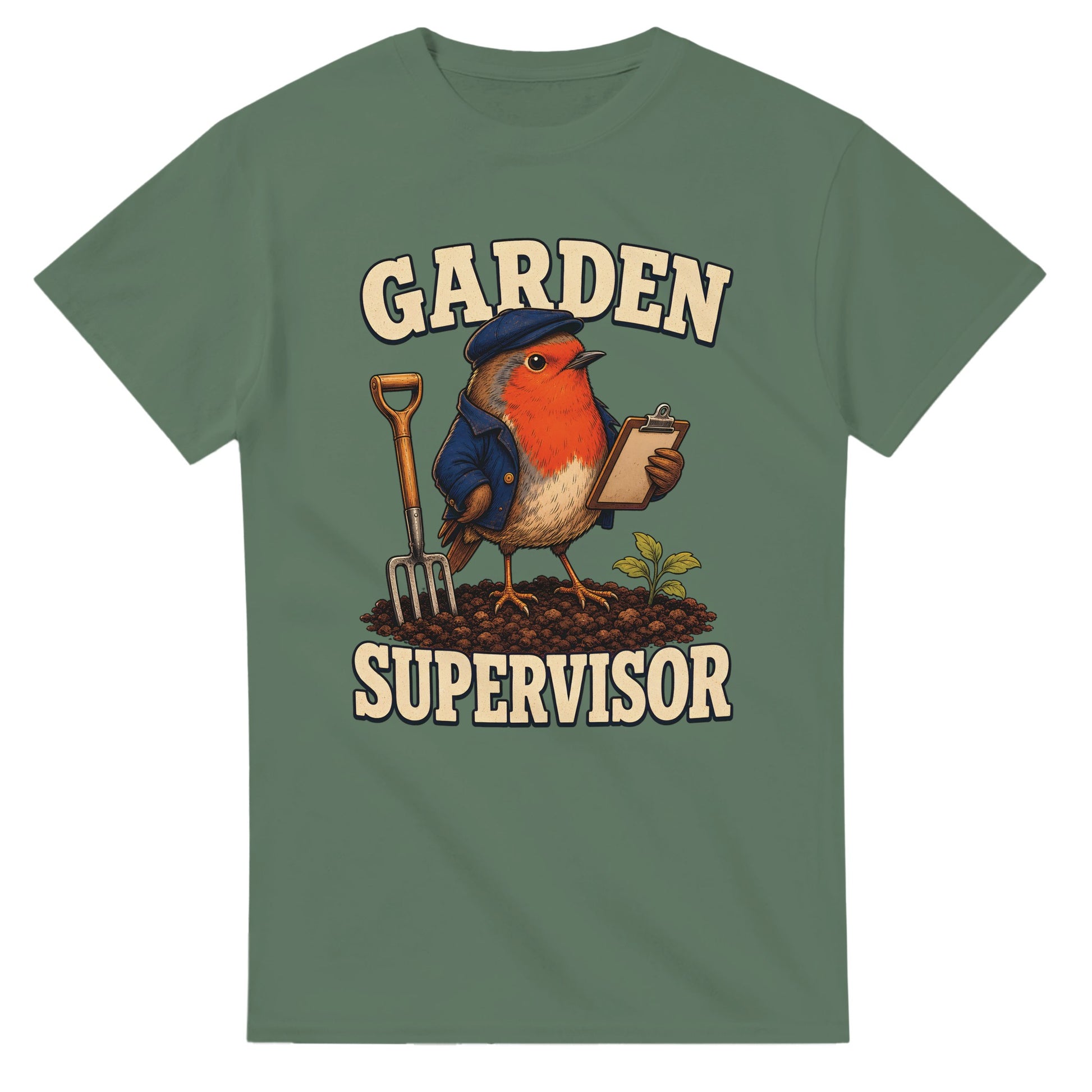 Garden Supervisor Robin T-shirt — product view 13