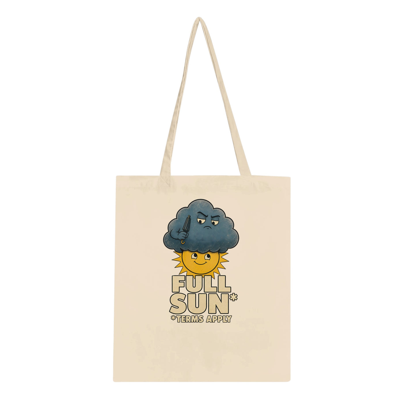 Full Sun, Terms Apply Weather Graphic Tote Bag