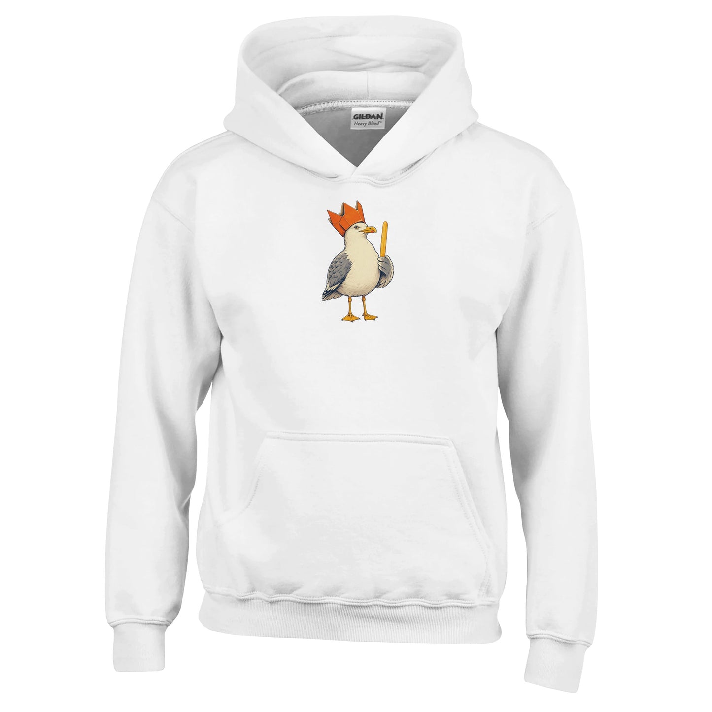 The Chip Crown Gull Kids' Hoodie — product view 1