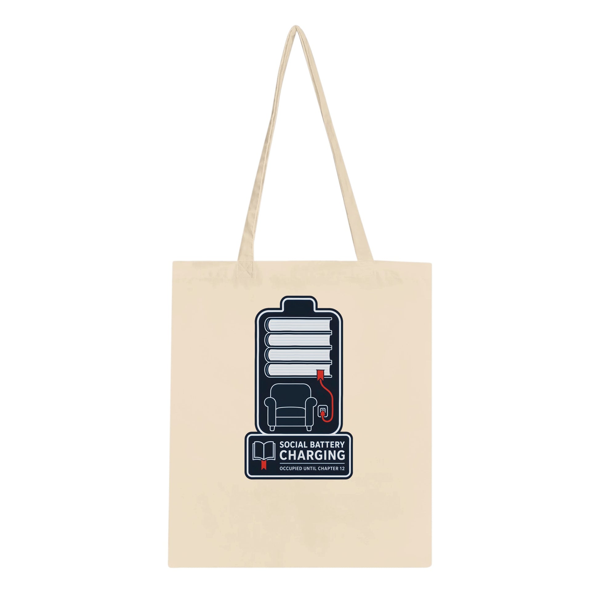 Social Battery Charging Tote Bag — product view 2
