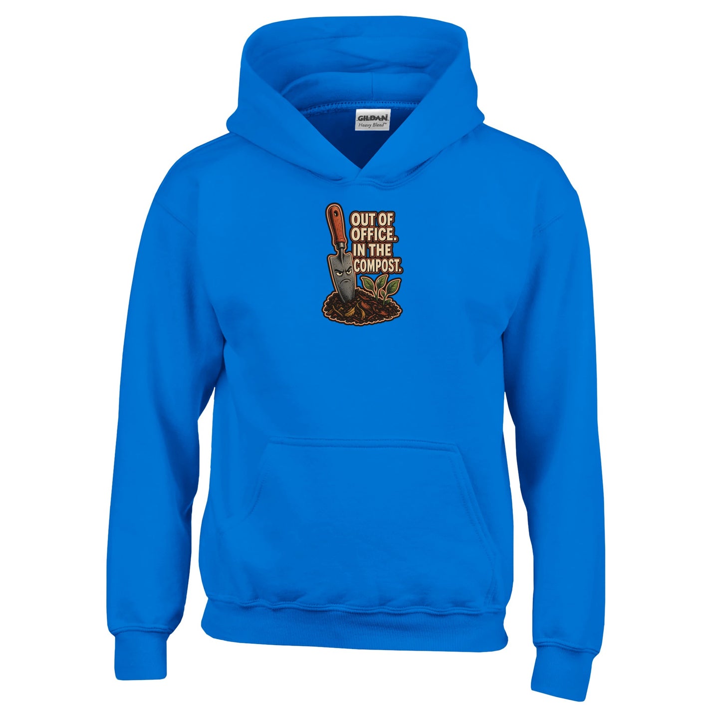 Out of Office, In the Compost Kids' Hoodie — product view 11