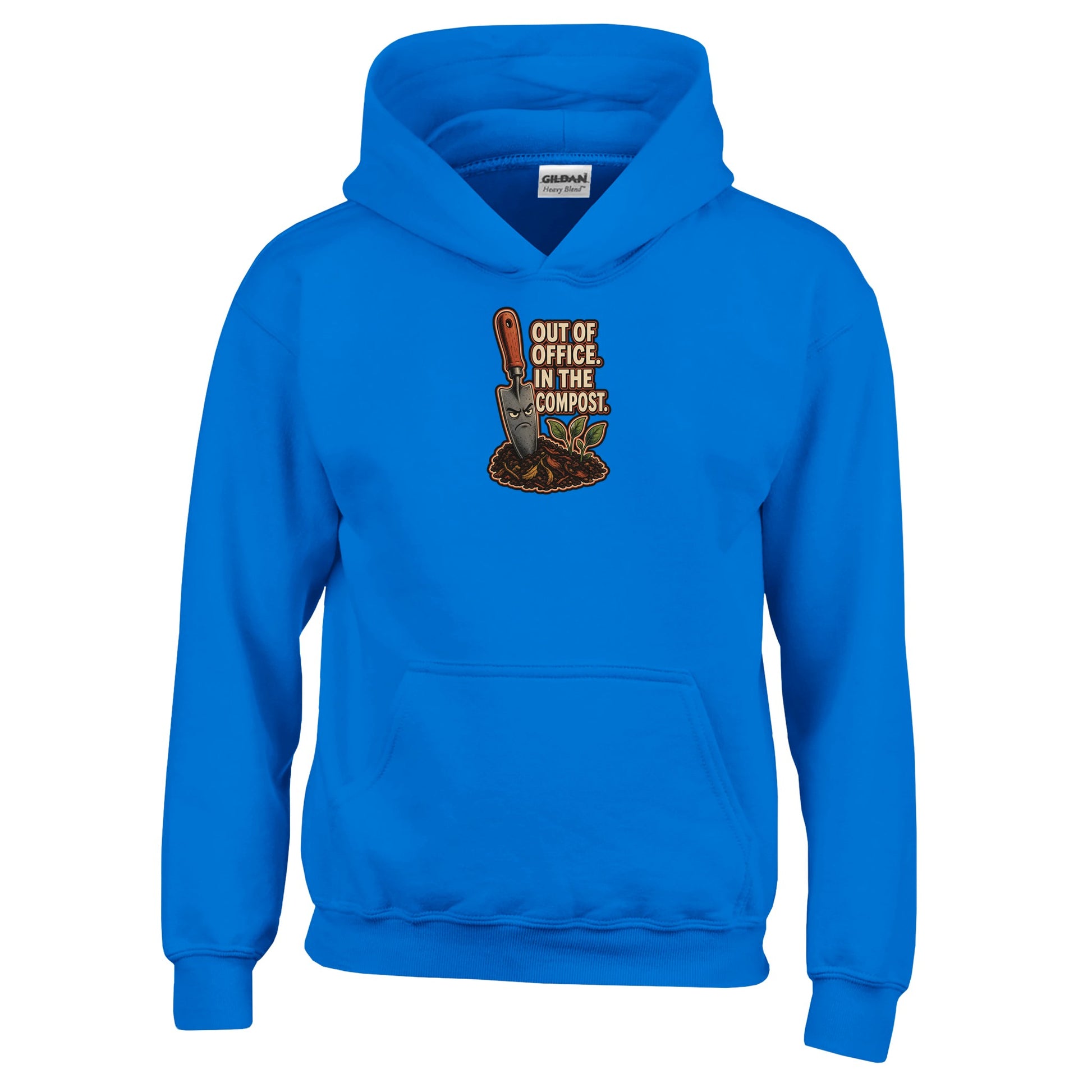 Out of Office, In the Compost Kids' Hoodie — product view 11