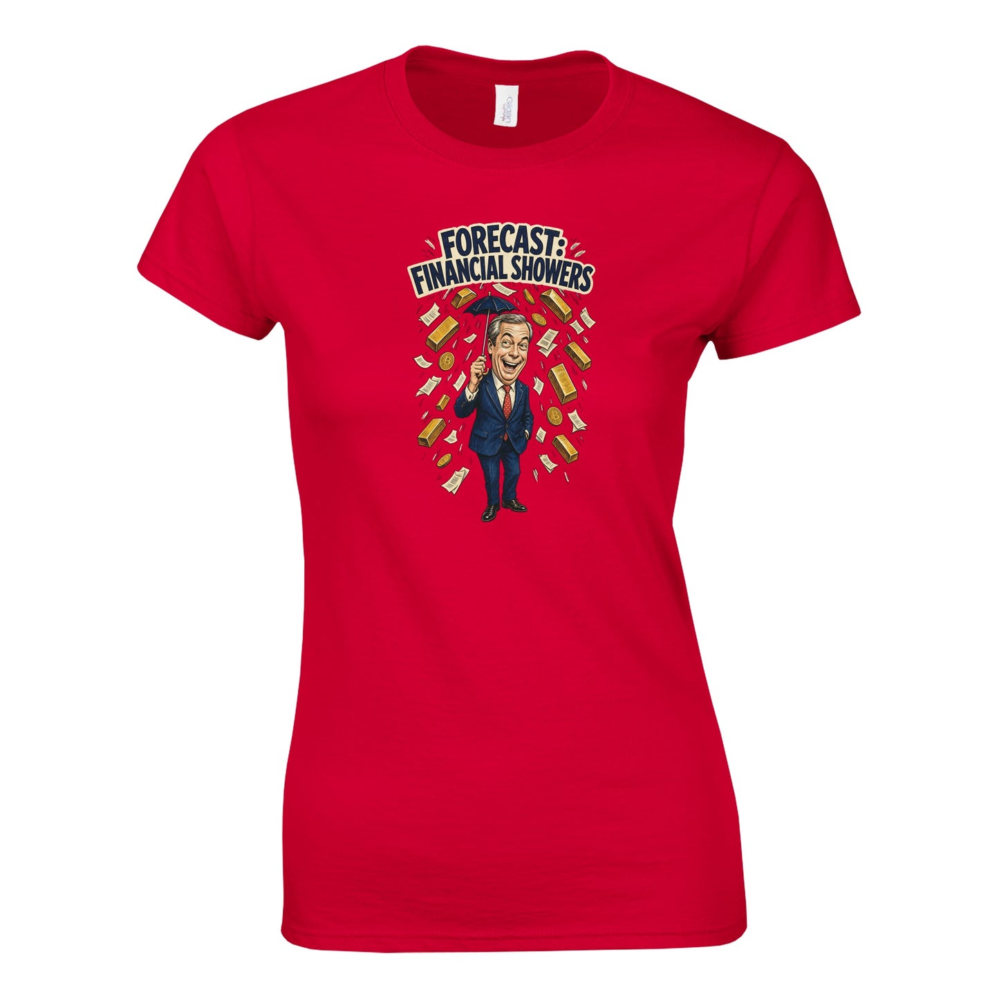 Forecast: Financial Showers Women's T-shirt — product view 8