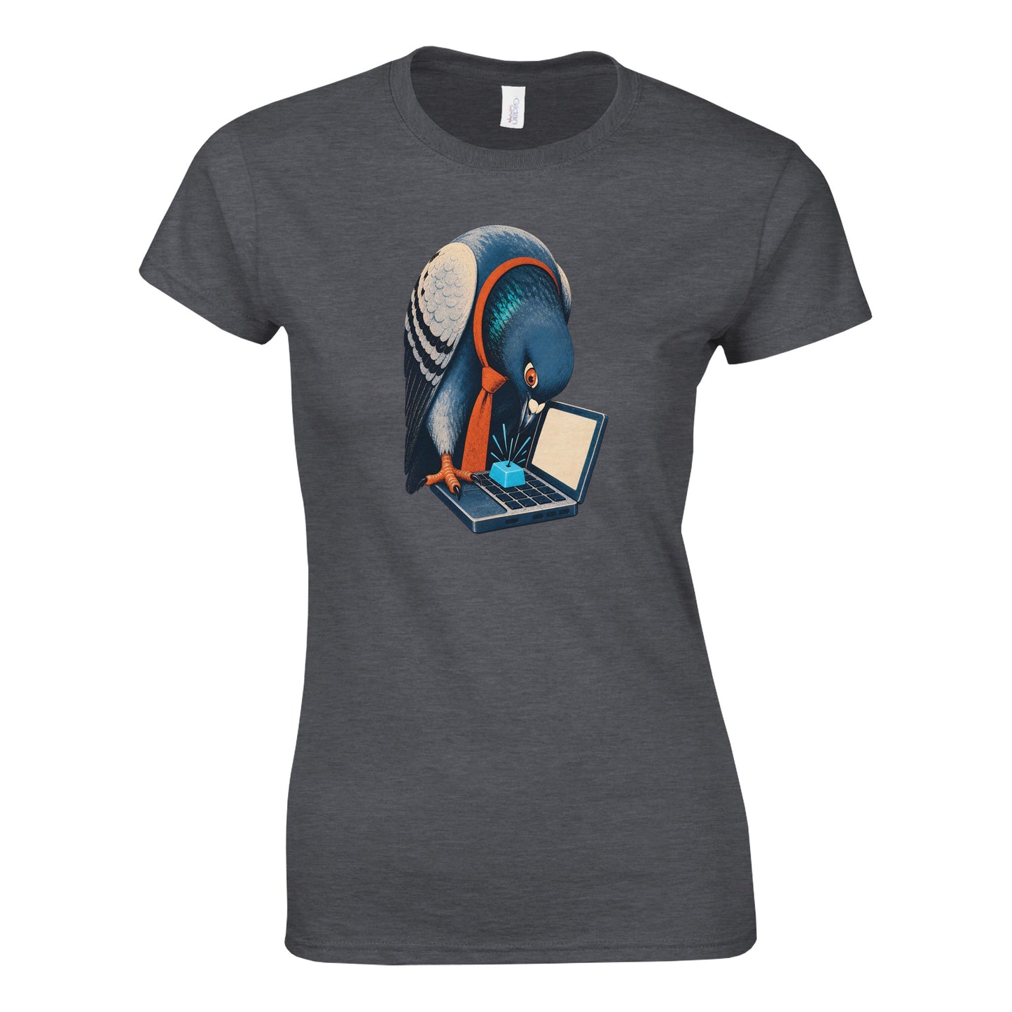 Pigeon Hits Send Women's T-shirt — product view 11