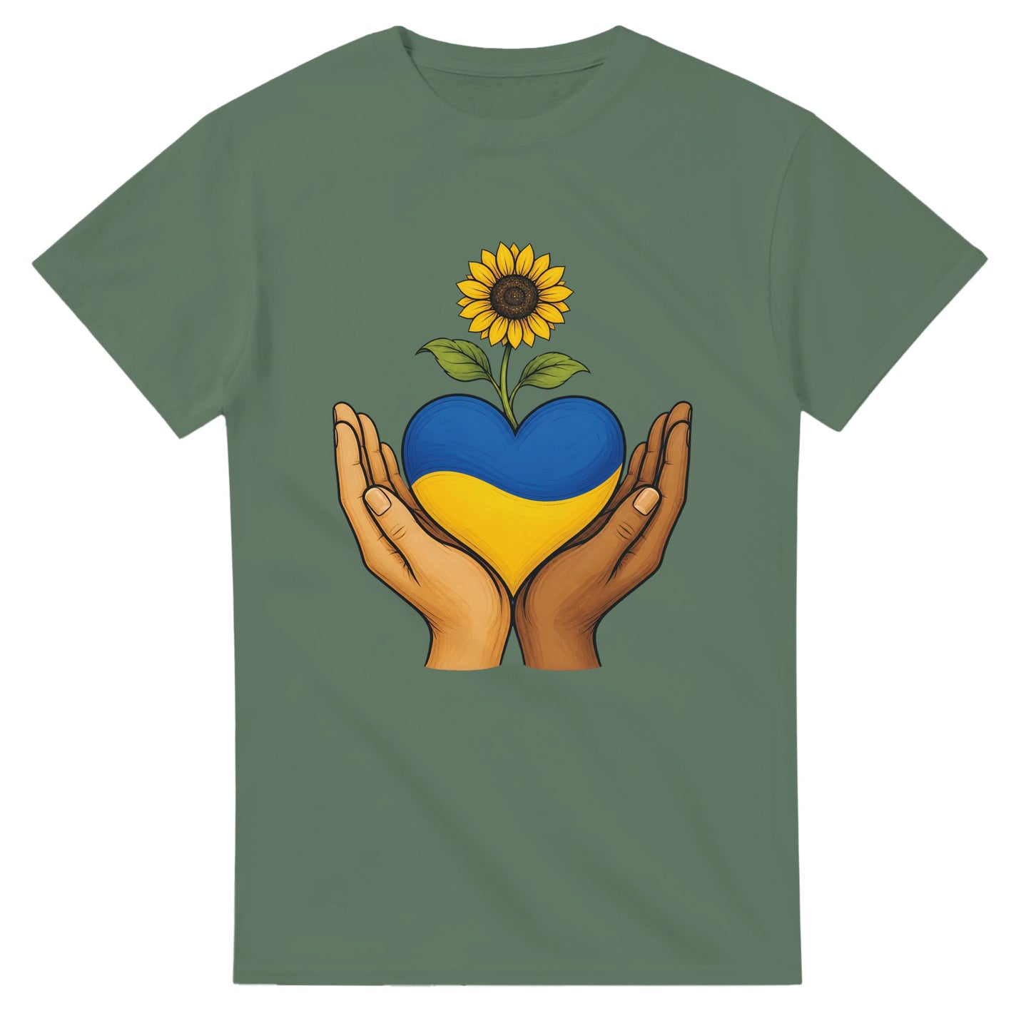 Hands With Ukraine T-shirt — product view 13
