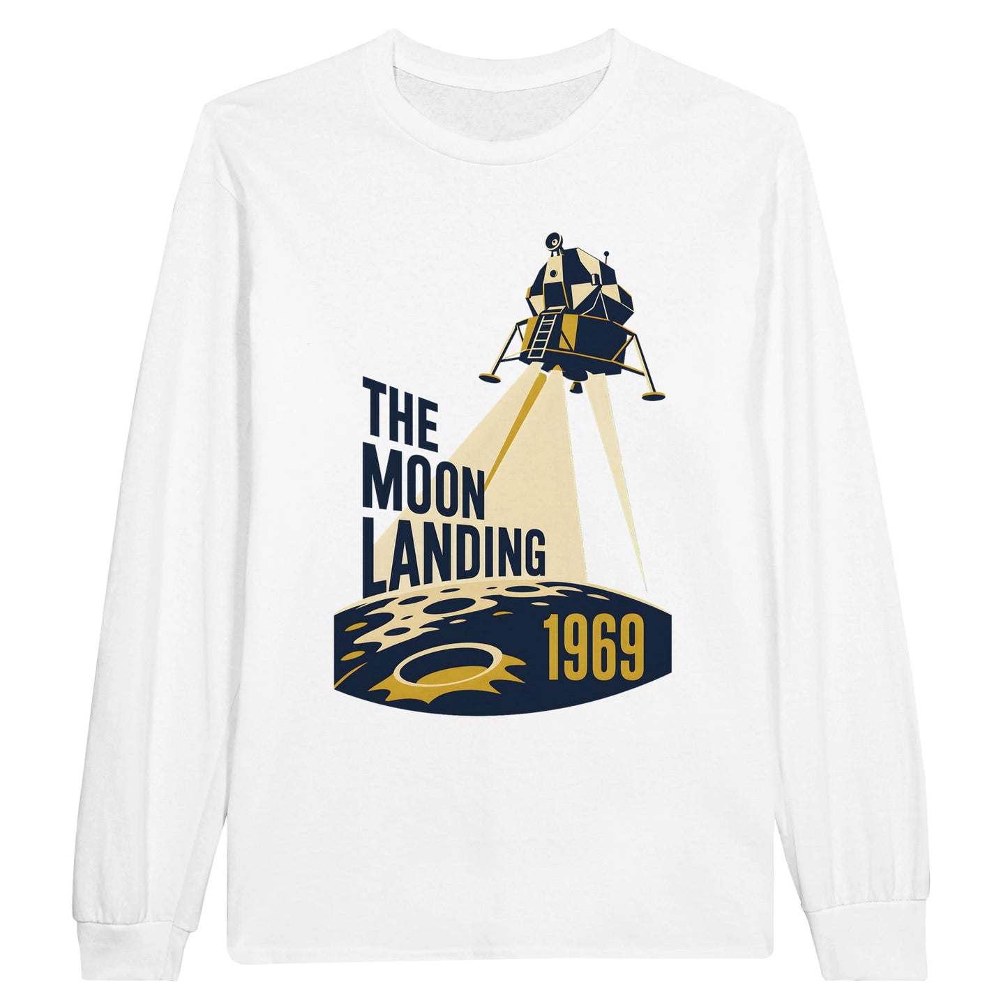 The Moon Landing — 1969 Long-Sleeve T-shirt — product view 1