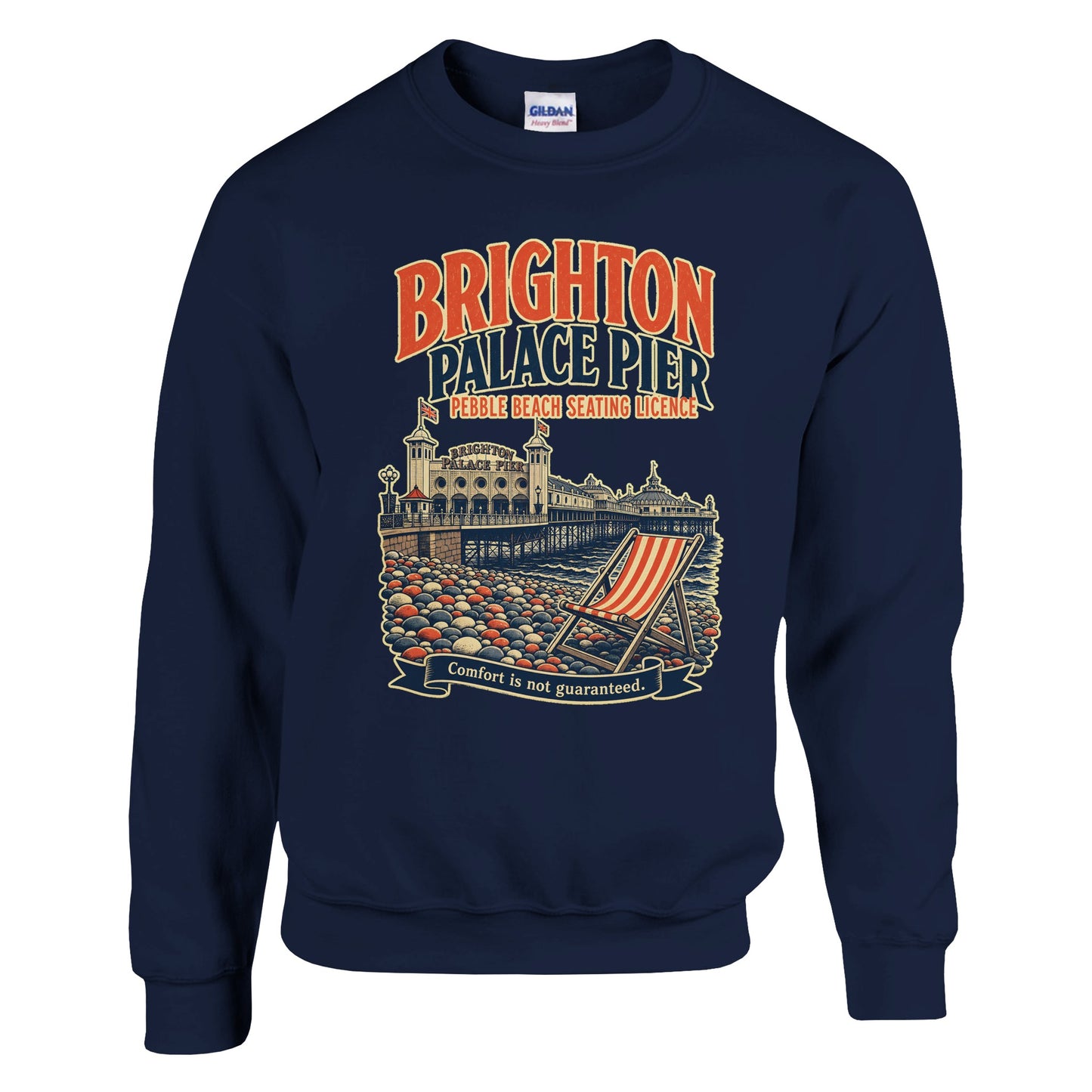 Brighton Pebble Beach Seating Licence Sweatshirt — product view 13