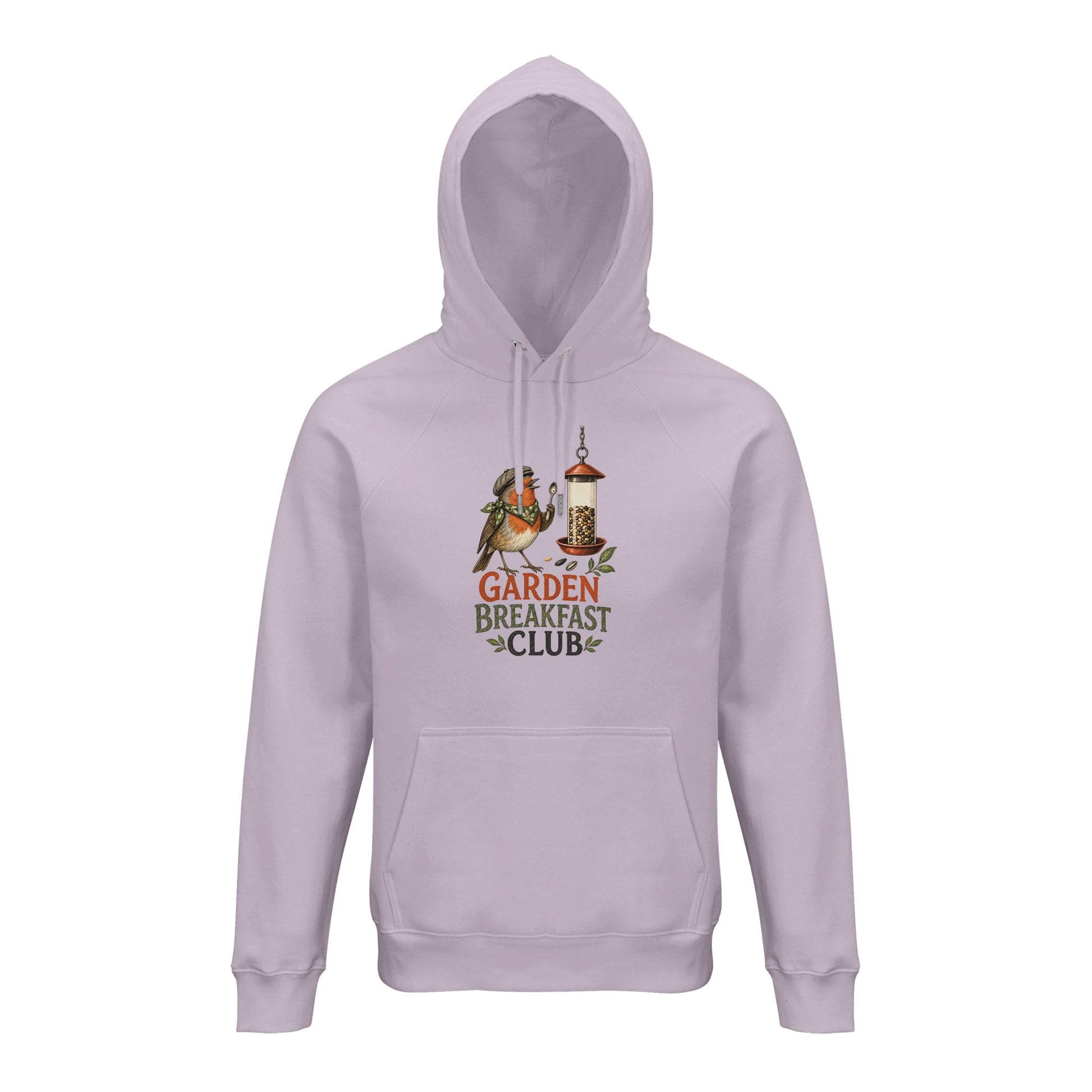 Garden Breakfast Club Robin Graphic Hoodie — product view 4