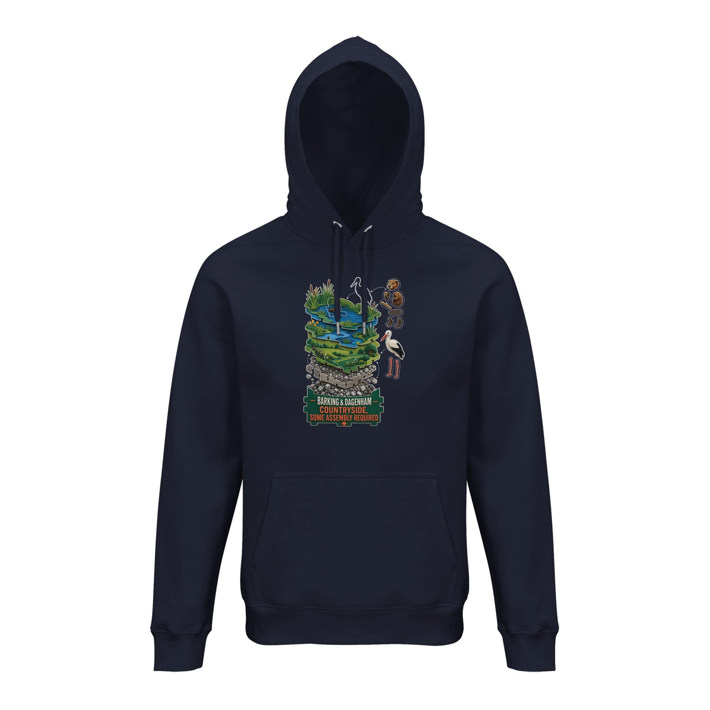 Barking & Dagenham Countryside Hoodie — product view 3