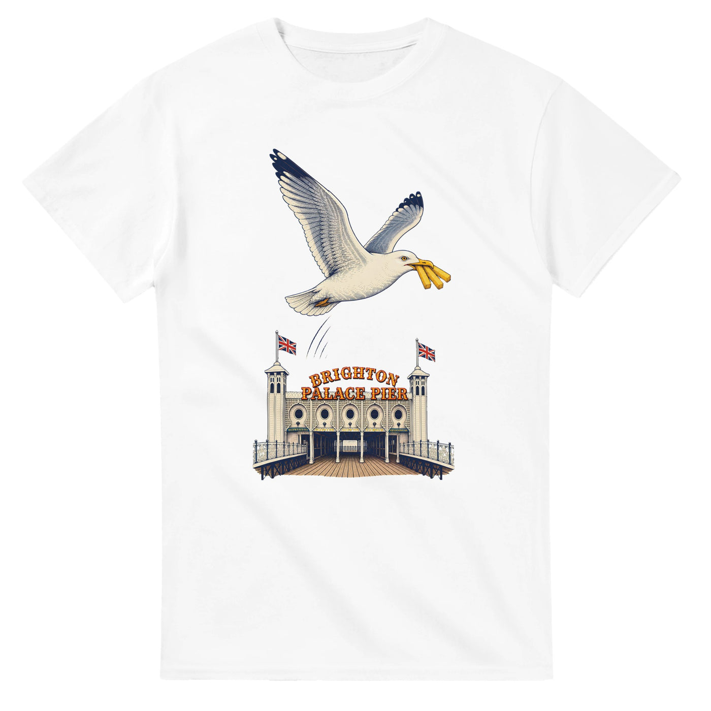 Brighton Palace Pier Chip Heist T-shirt product preview
