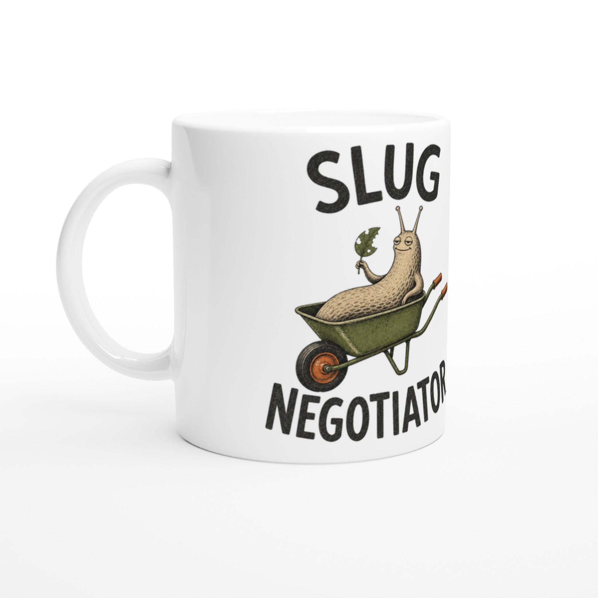 Slug Negotiator Garden Graphic Mug — product view 2