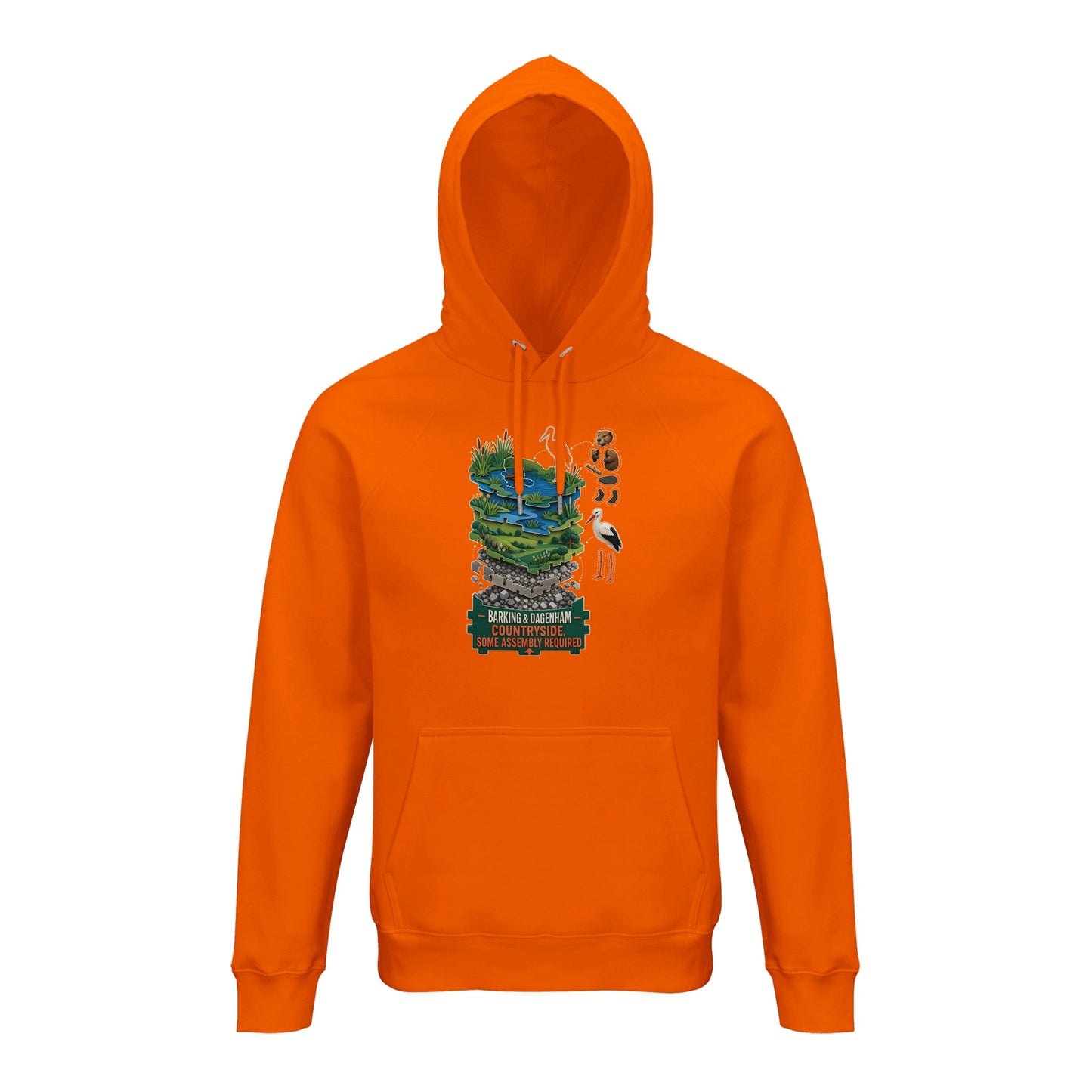 Barking & Dagenham Countryside Hoodie — product view 2
