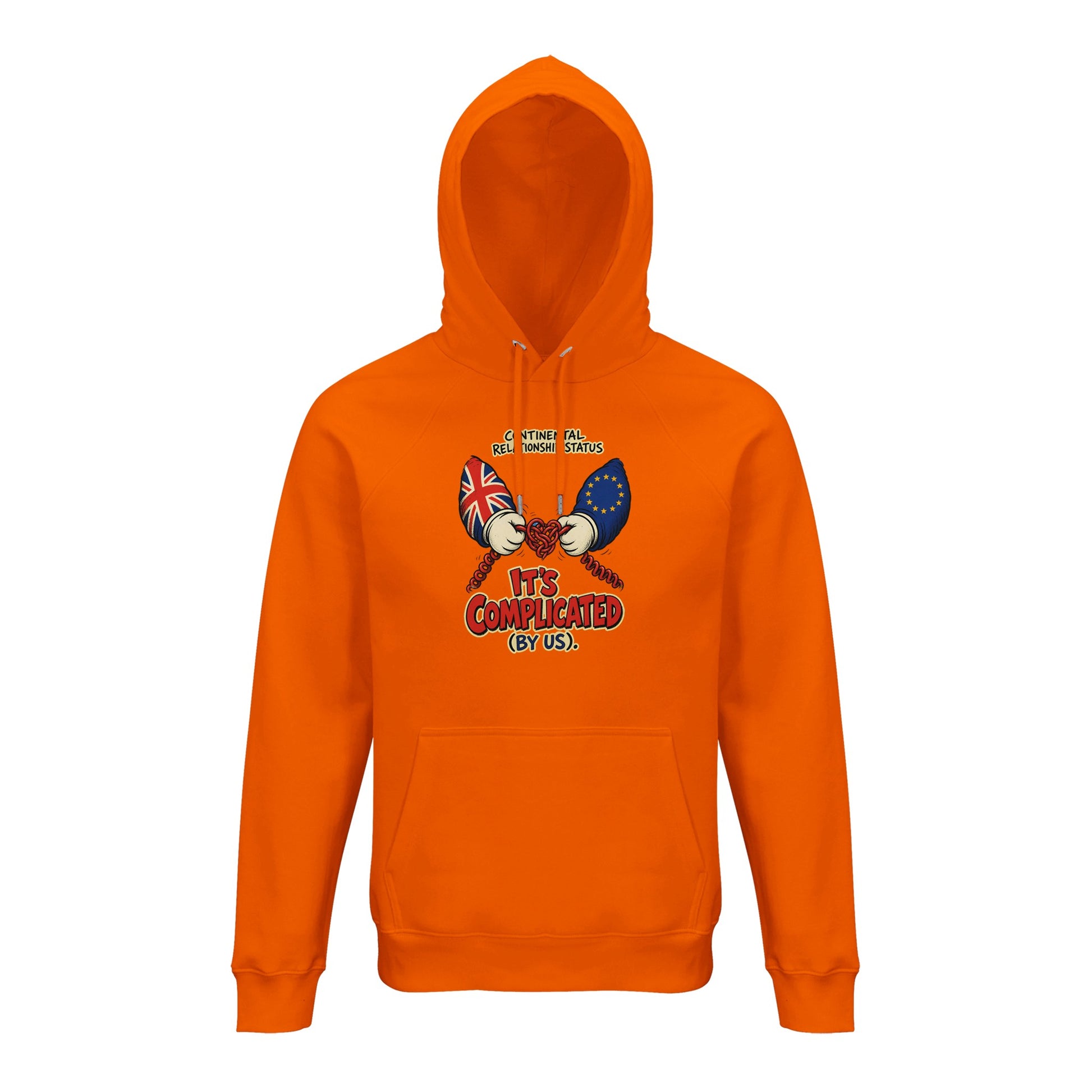 It's Complicated (By Us) UK–EU 1990s Cartoon Hoodie — product view 7