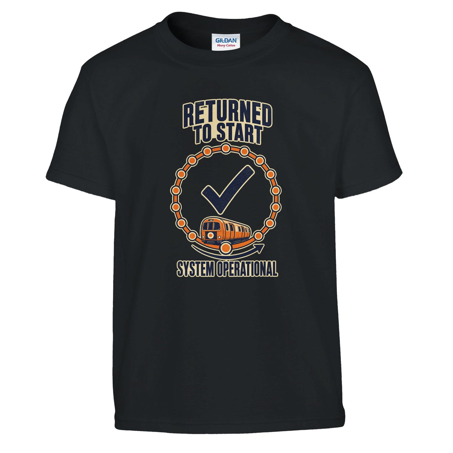 Glasgow Subway: System Operational Kids' T-shirt — product view 2