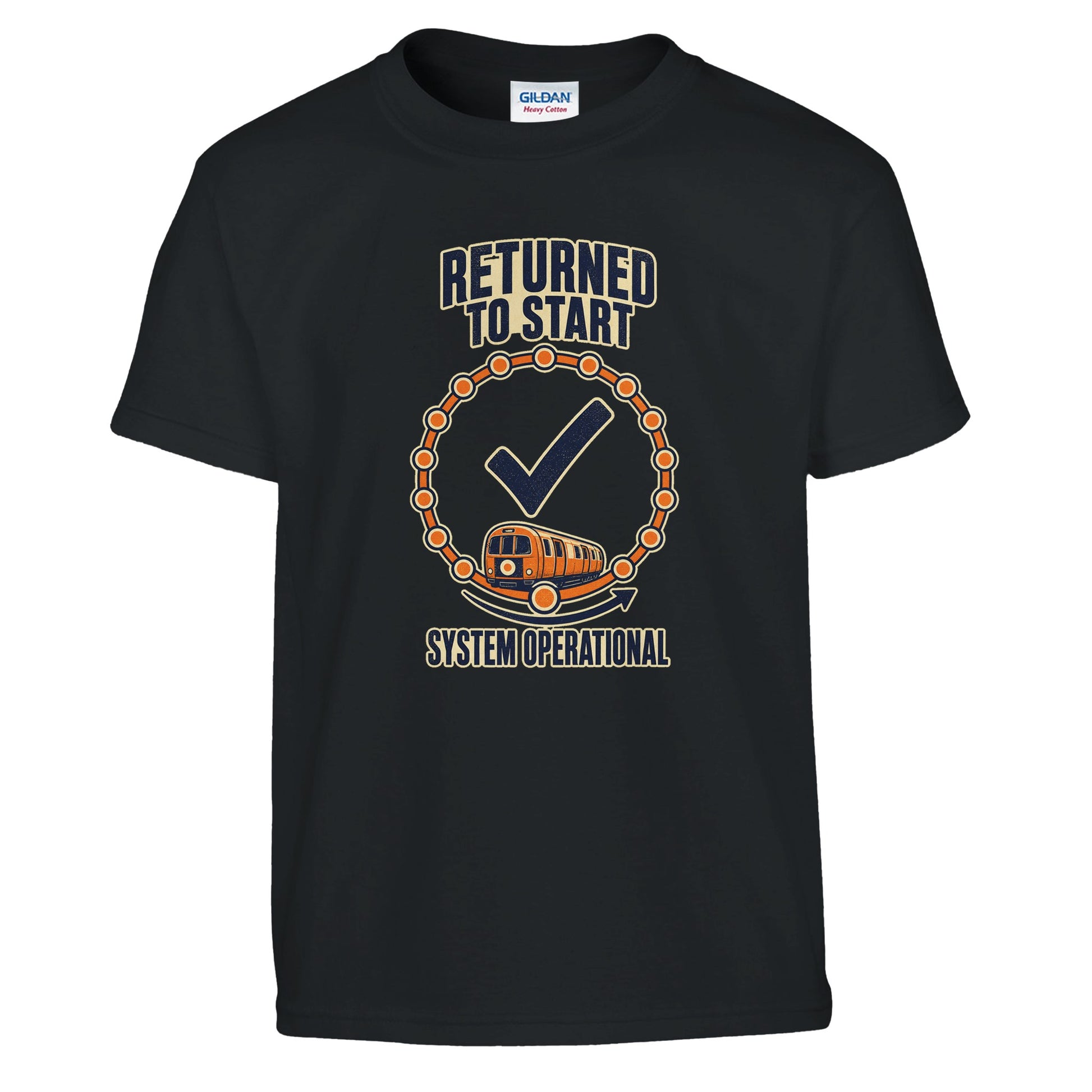 Glasgow Subway: System Operational Kids' T-shirt — product view 2