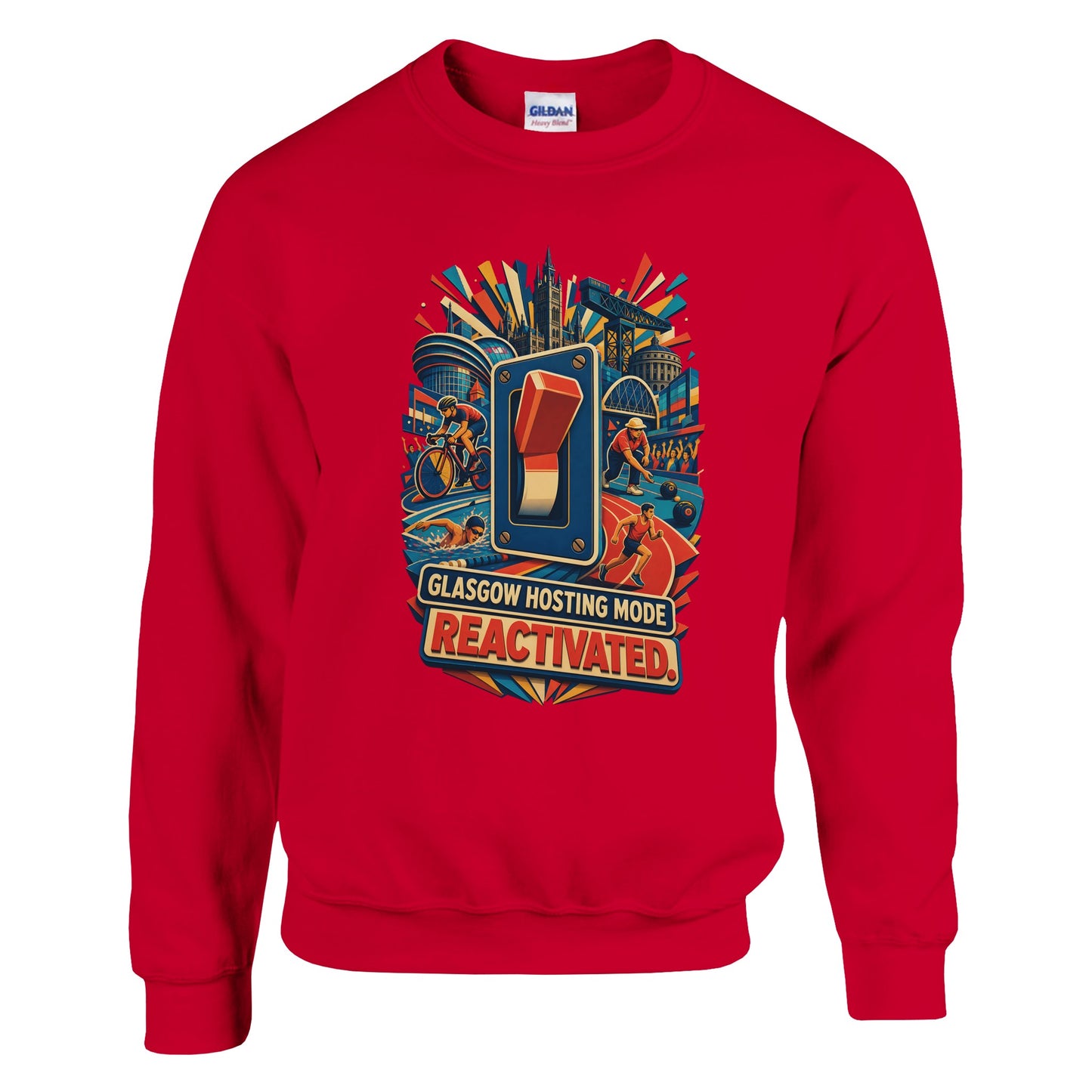 Glasgow Hosting Mode — Reactivated Sweatshirt — product view 3
