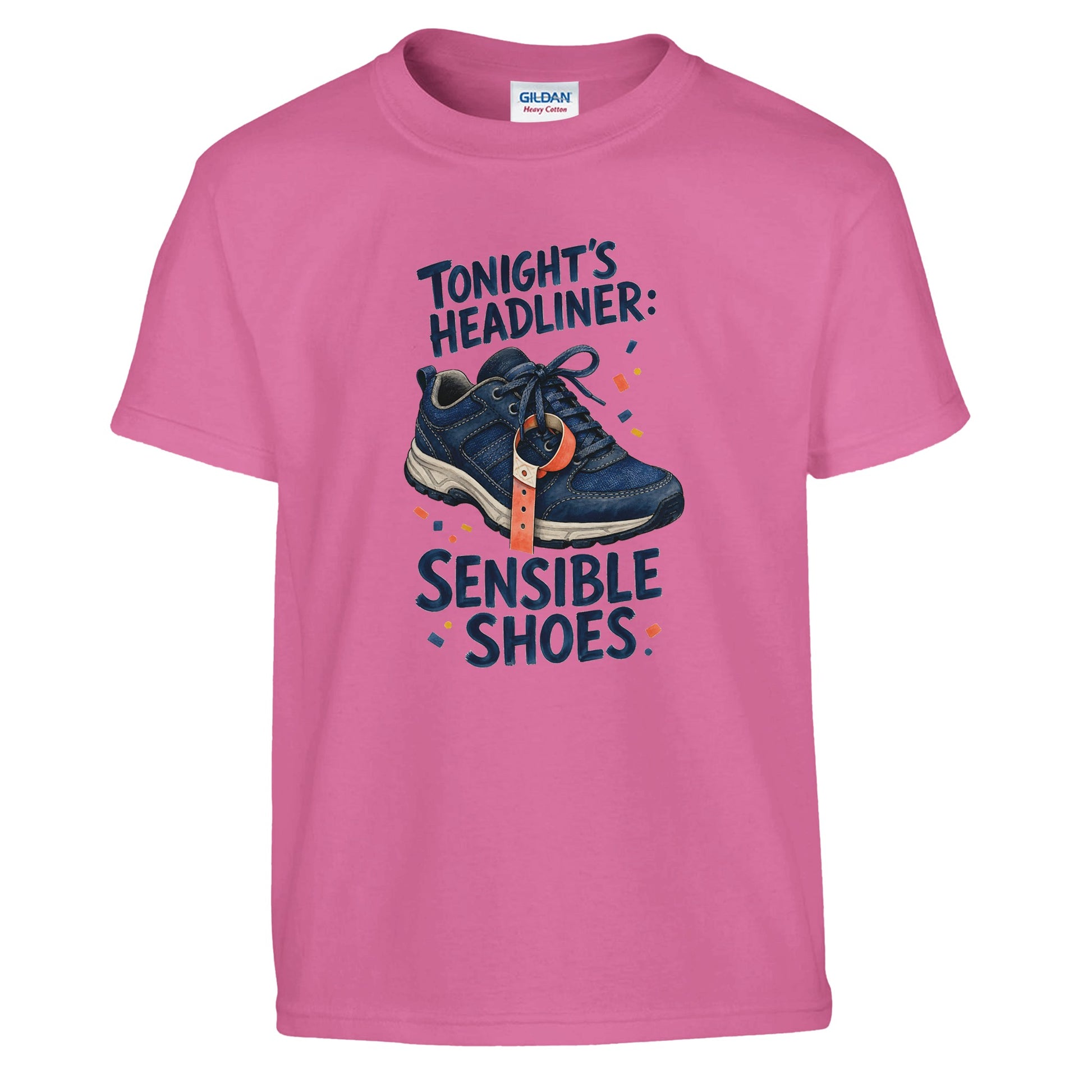 Tonight's Headliner: Sensible Shoes Concert Kids' T-shirt — product view 10