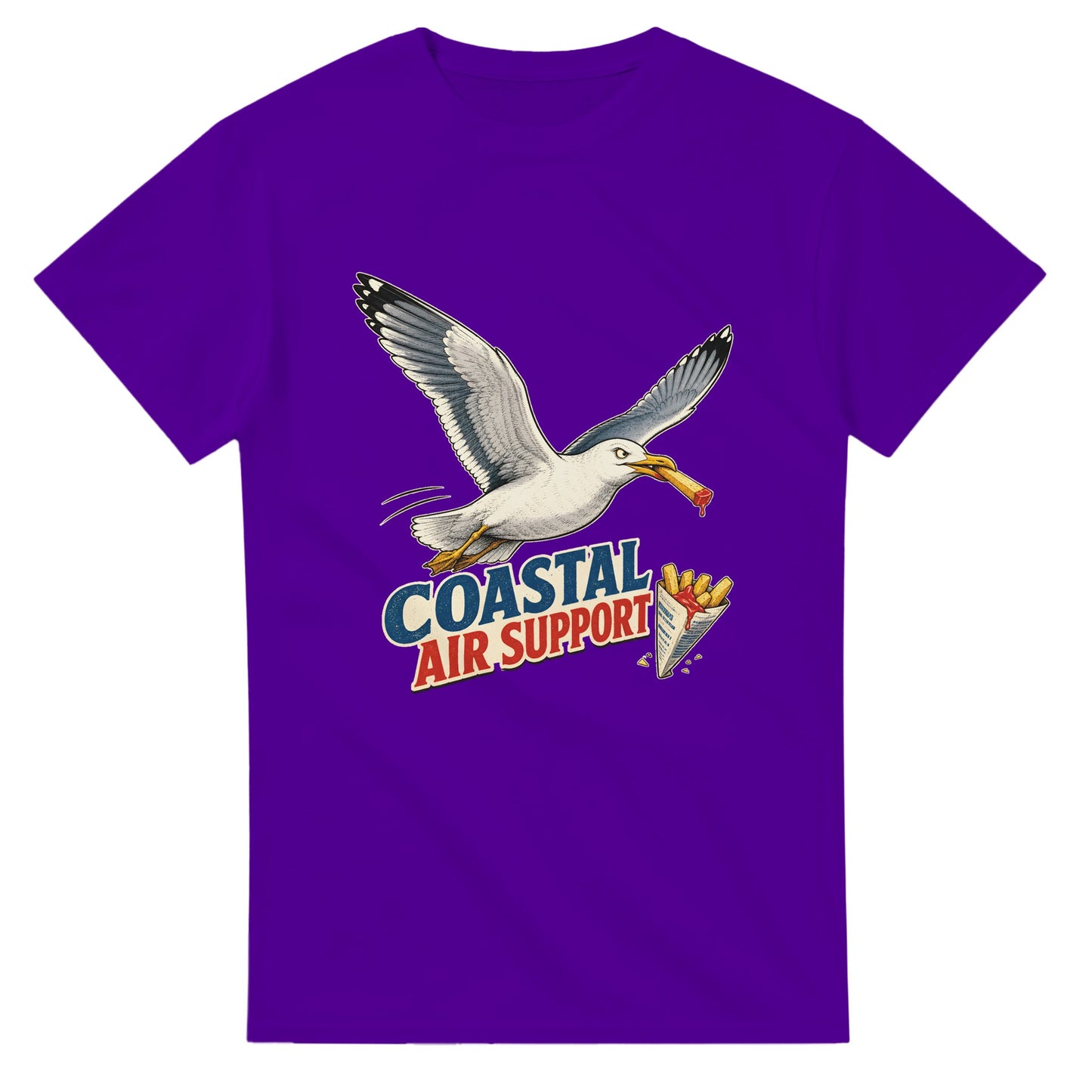 Coastal Air Support Seagull Graphic T-shirt — product view 16