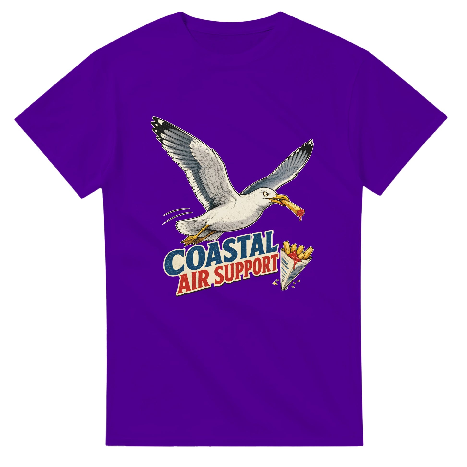 Coastal Air Support Seagull Graphic T-shirt — product view 16