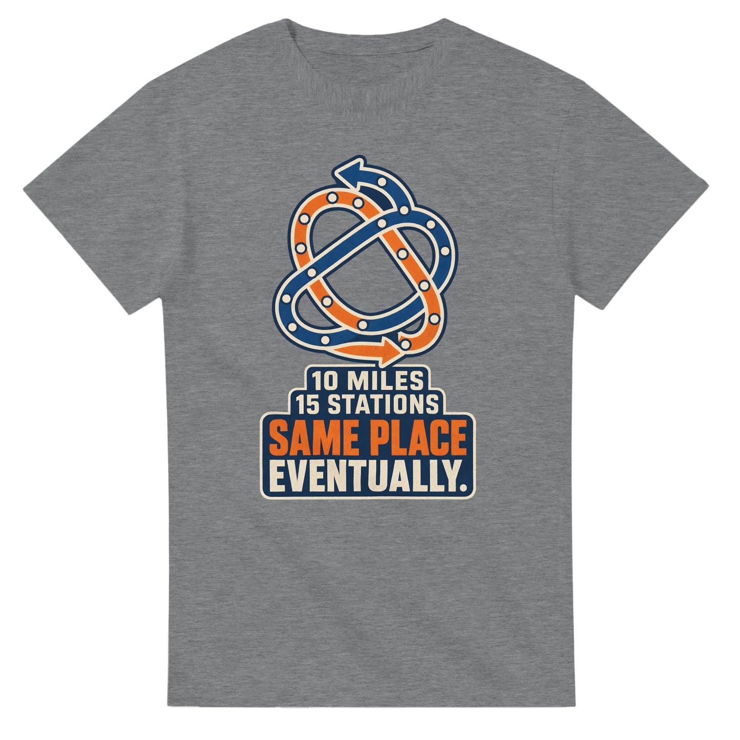 Glasgow Same Place Eventually T-shirt — product view 12