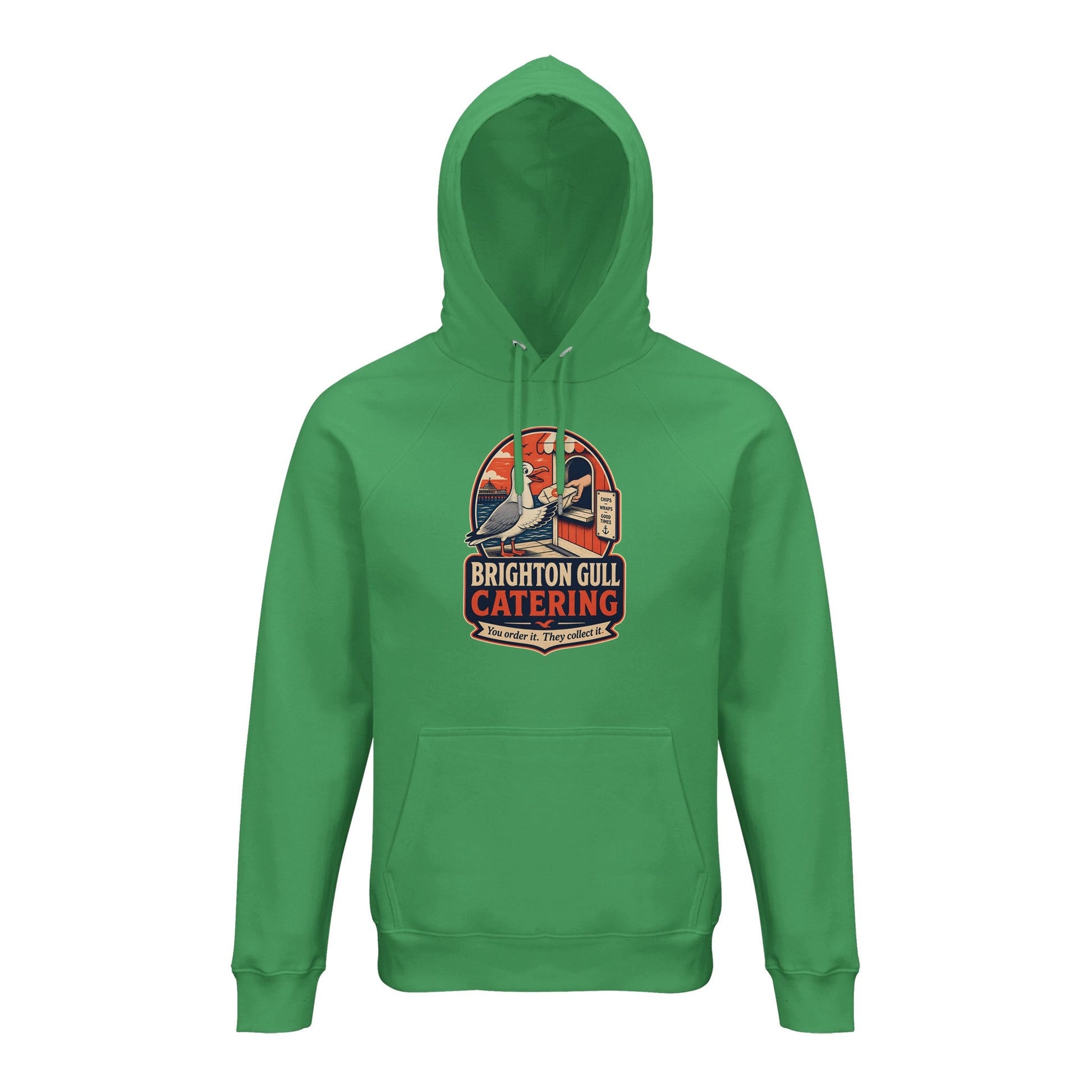 Brighton Gull Catering — Illustrated Hoodie — product view 6