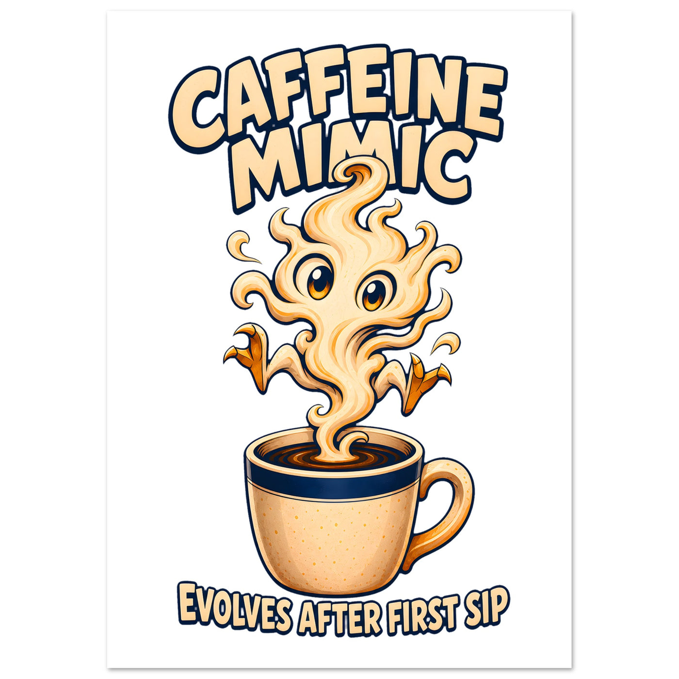 Caffeine Mimic – Evolves After First Sip Poster