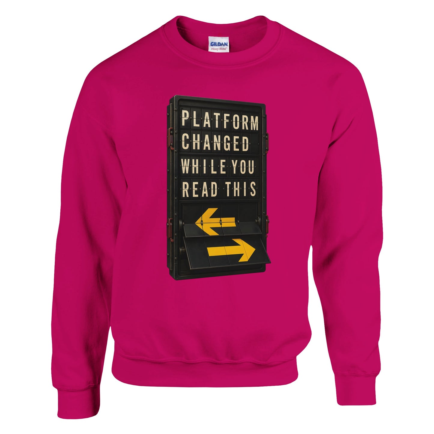 Platform Changed While You Read This Sweatshirt — product view 2