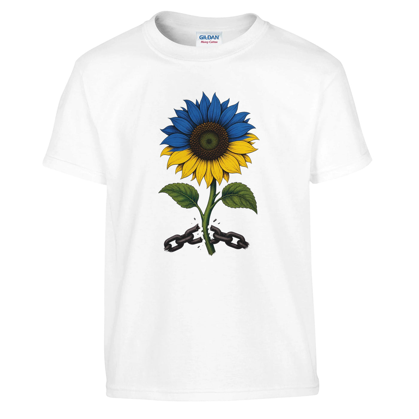 Ukraine Freedom Sunflower Kids' T-shirt