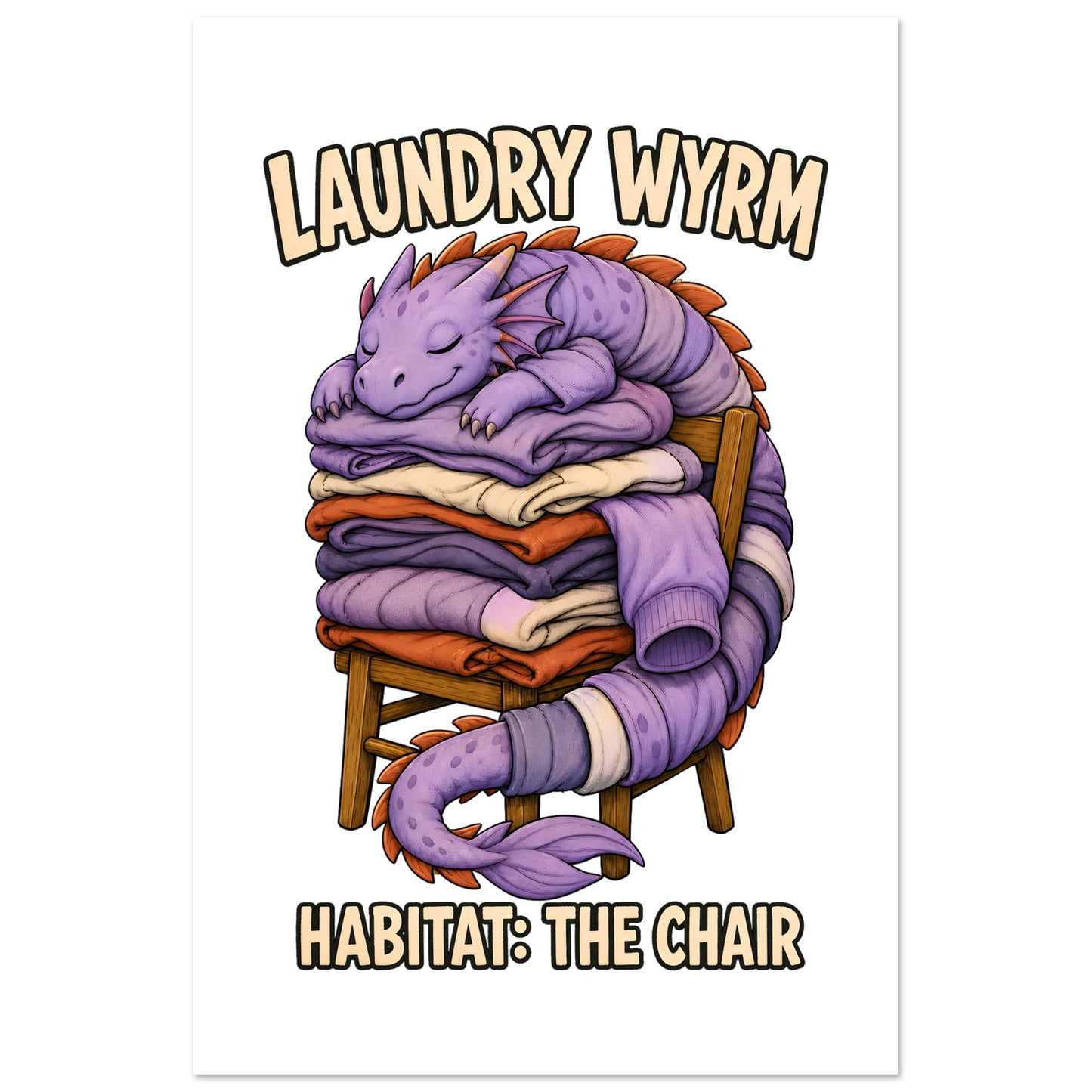 Laundry Wyrm – Habitat: The Chair Poster — product view 6