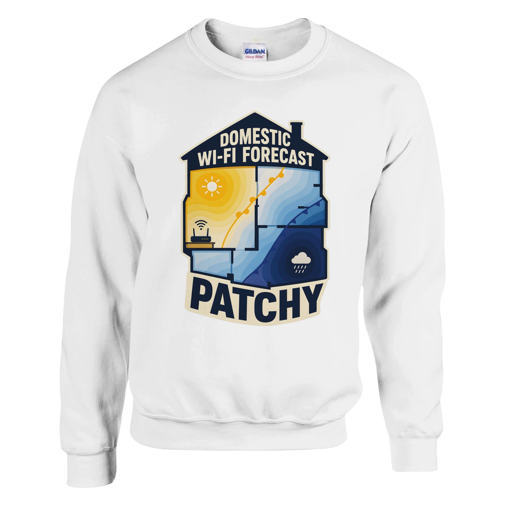 Domestic Wi-Fi Forecast Patchy Sweatshirt — product view 1