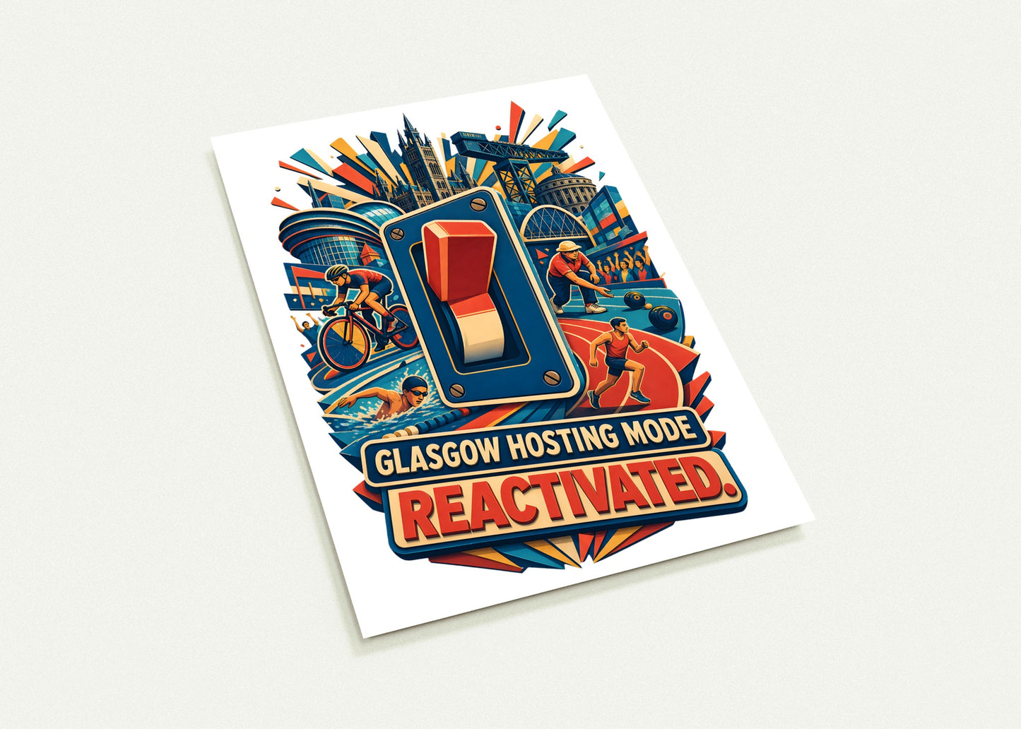 Glasgow Hosting Mode — Reactivated Postcard Pack — product view 3