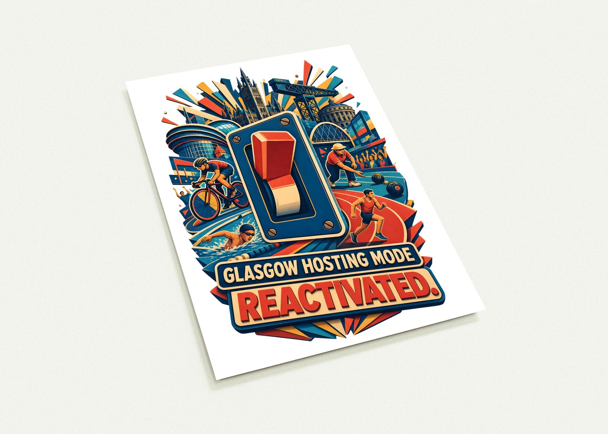 Glasgow Hosting Mode — Reactivated Postcard Pack — product view 3