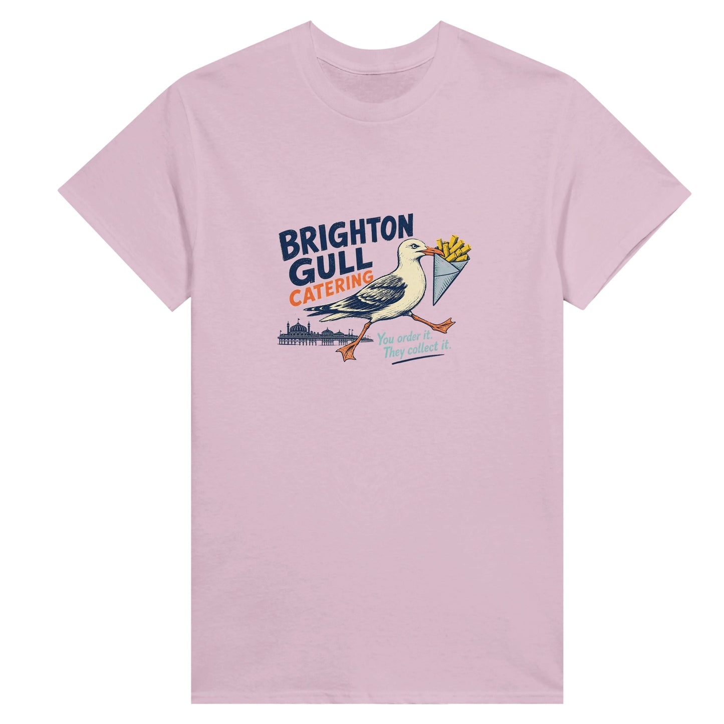 Brighton Gull Catering - You Order It, They Collect It Women's T-shirt — product view 4