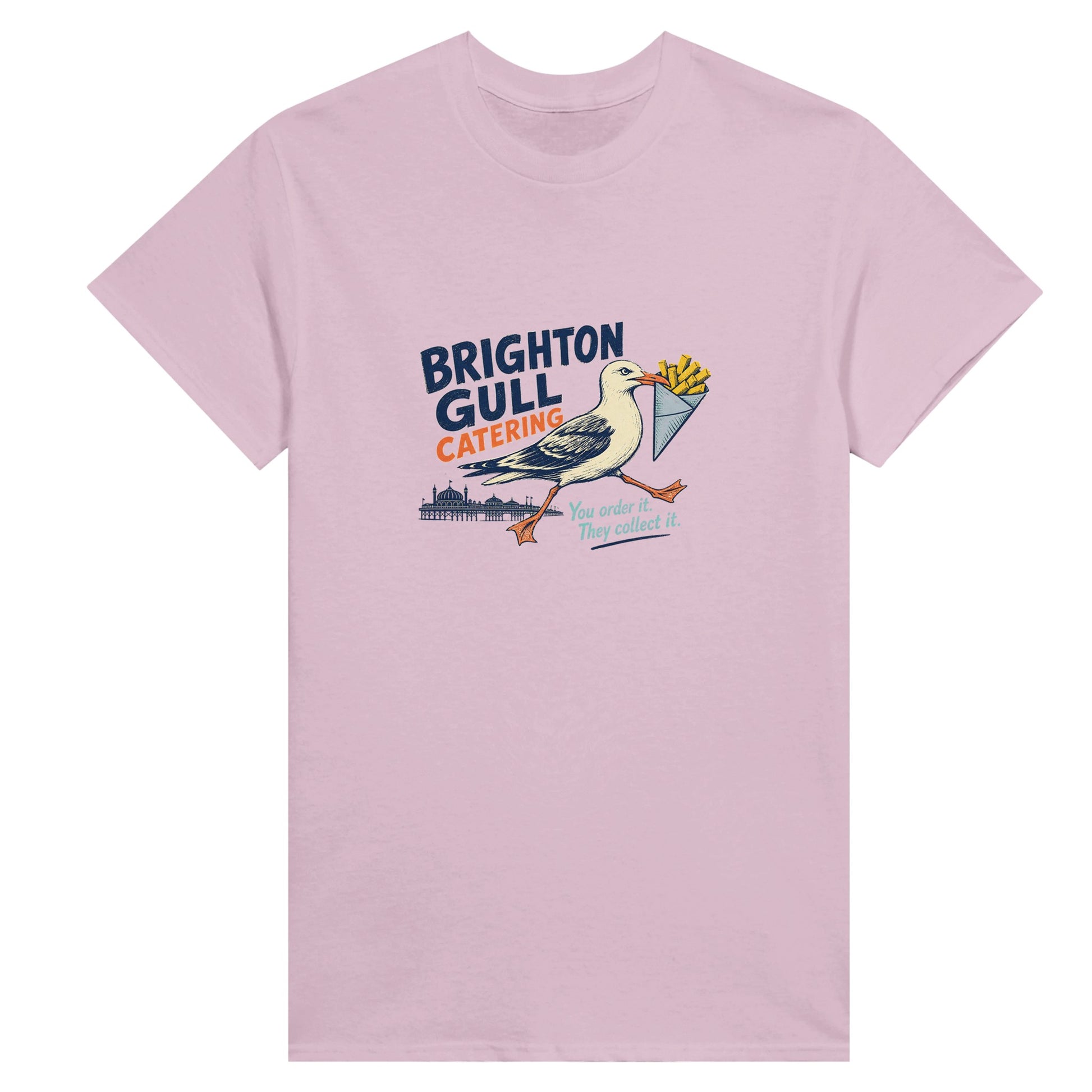 Brighton Gull Catering - You Order It, They Collect It Women's T-shirt — product view 4