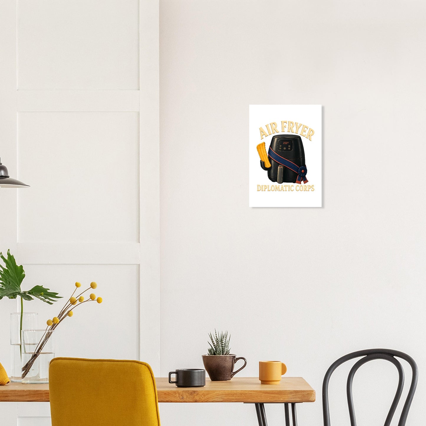 Air Fryer Diplomatic Corps Poster — product view 10