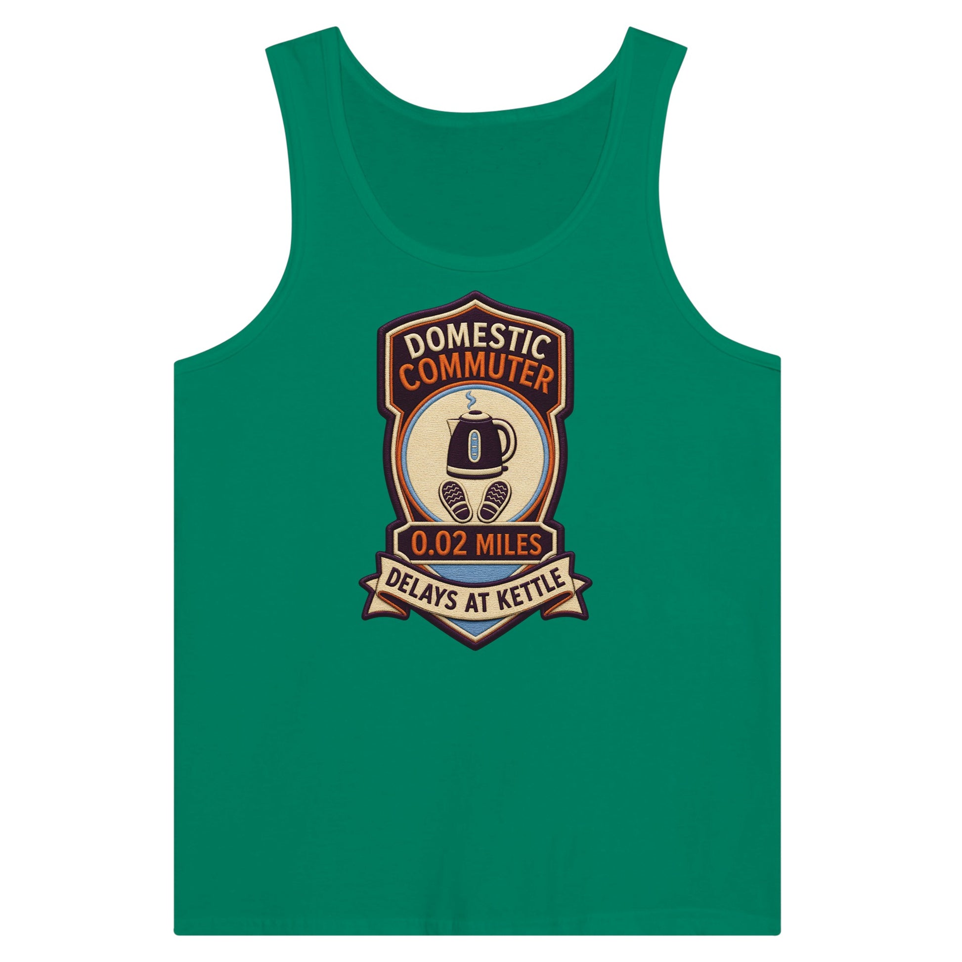 Domestic Commuter Premium Unisex Tank Top — product view 10