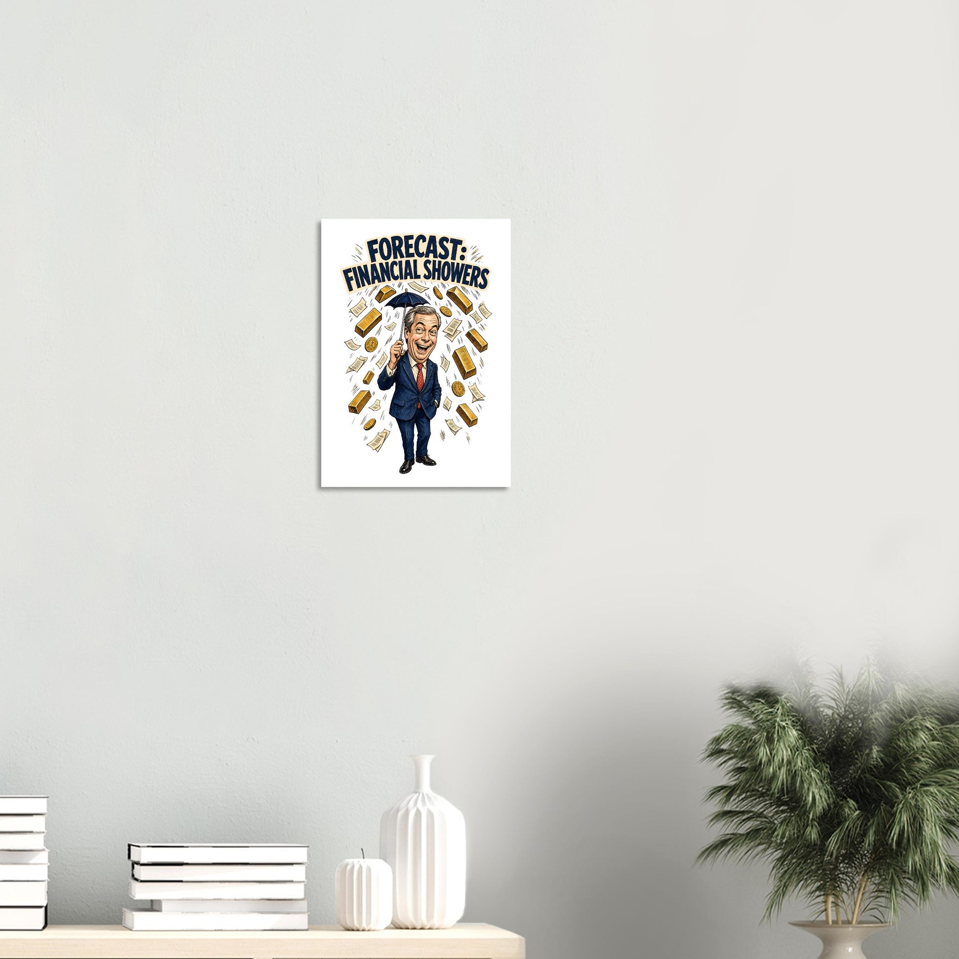 Forecast: Financial Showers Poster — product view 8