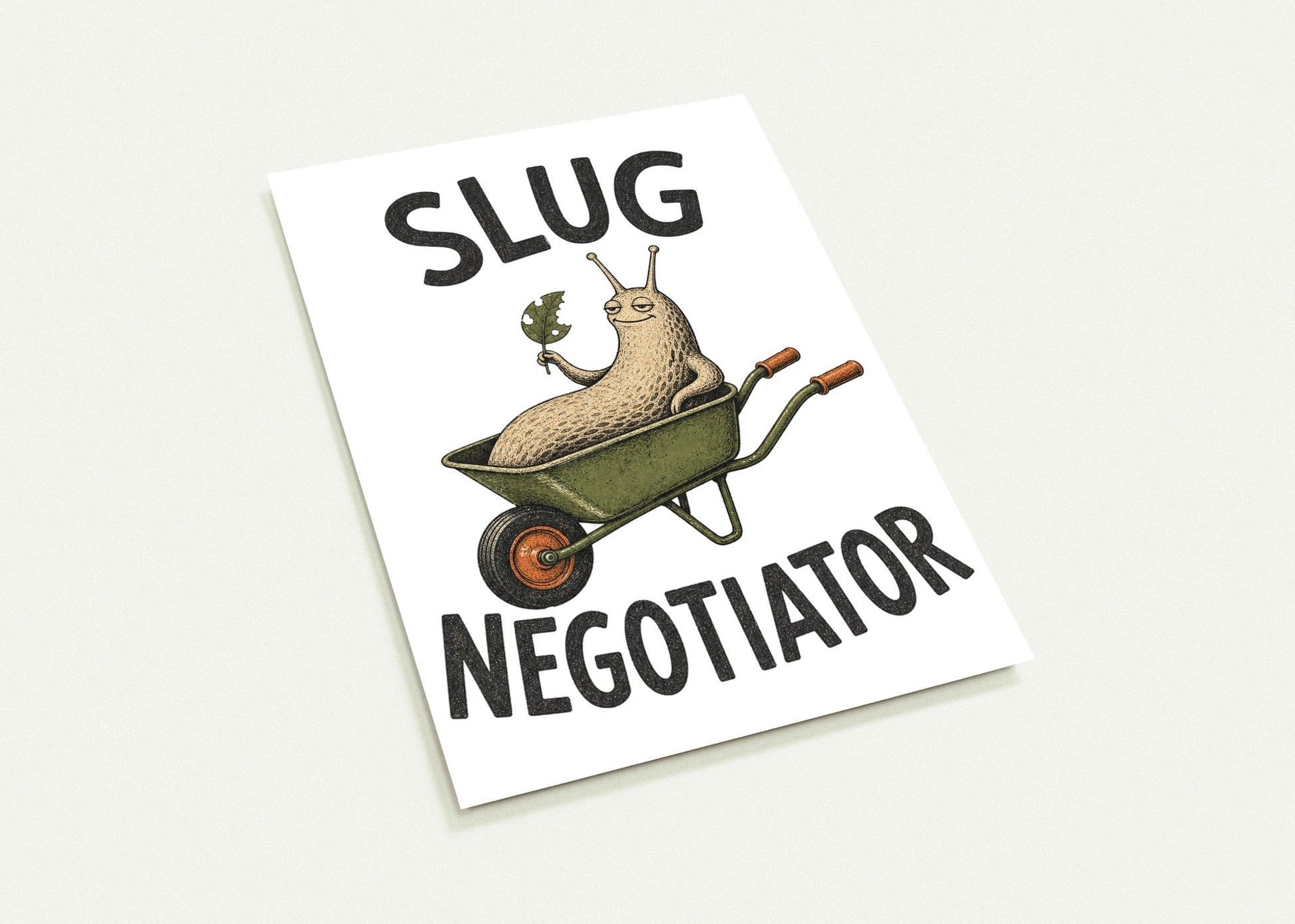 Slug Negotiator Garden Graphic Postcard Pack — product view 3