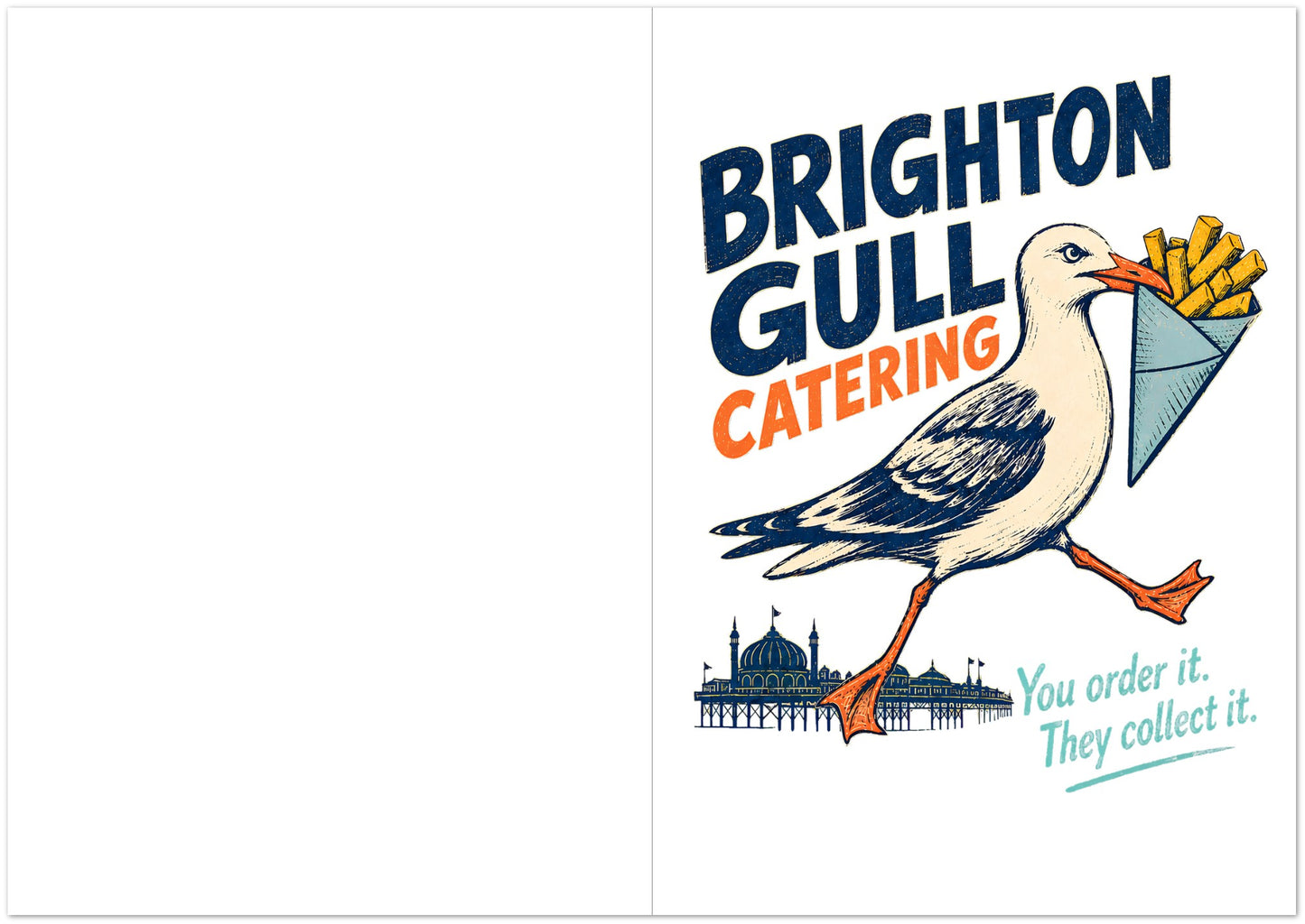 Brighton Gull Catering - You Order It, They Collect It Greeting Card Pack — product view 5