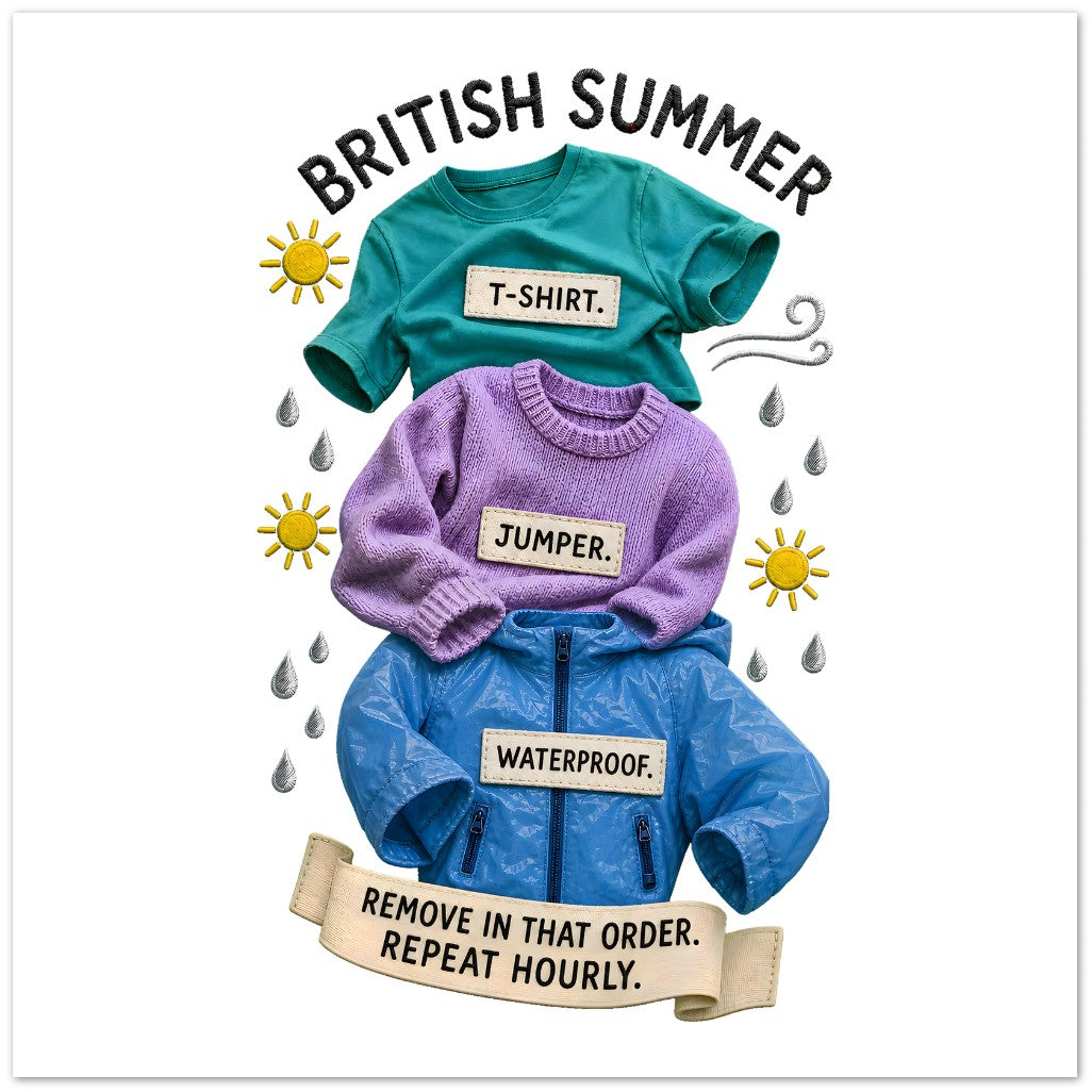 British Summer: Repeat Layers Hourly Greeting Card Pack — product view 3